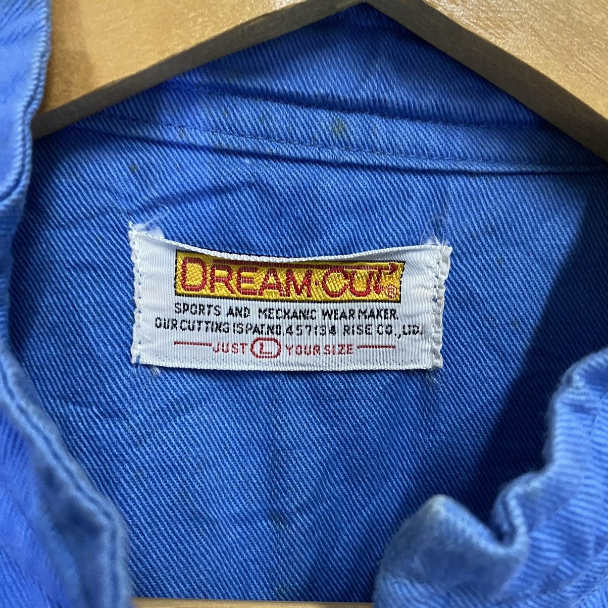 Japanese Brand Vintage Good Year Team Racing Overall Size US 35 - 20 Thumbnail