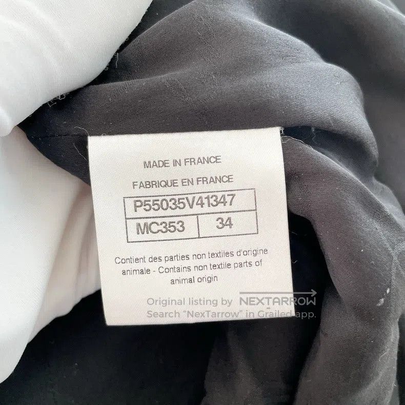 Chanel Black zongzi waist strap jacket