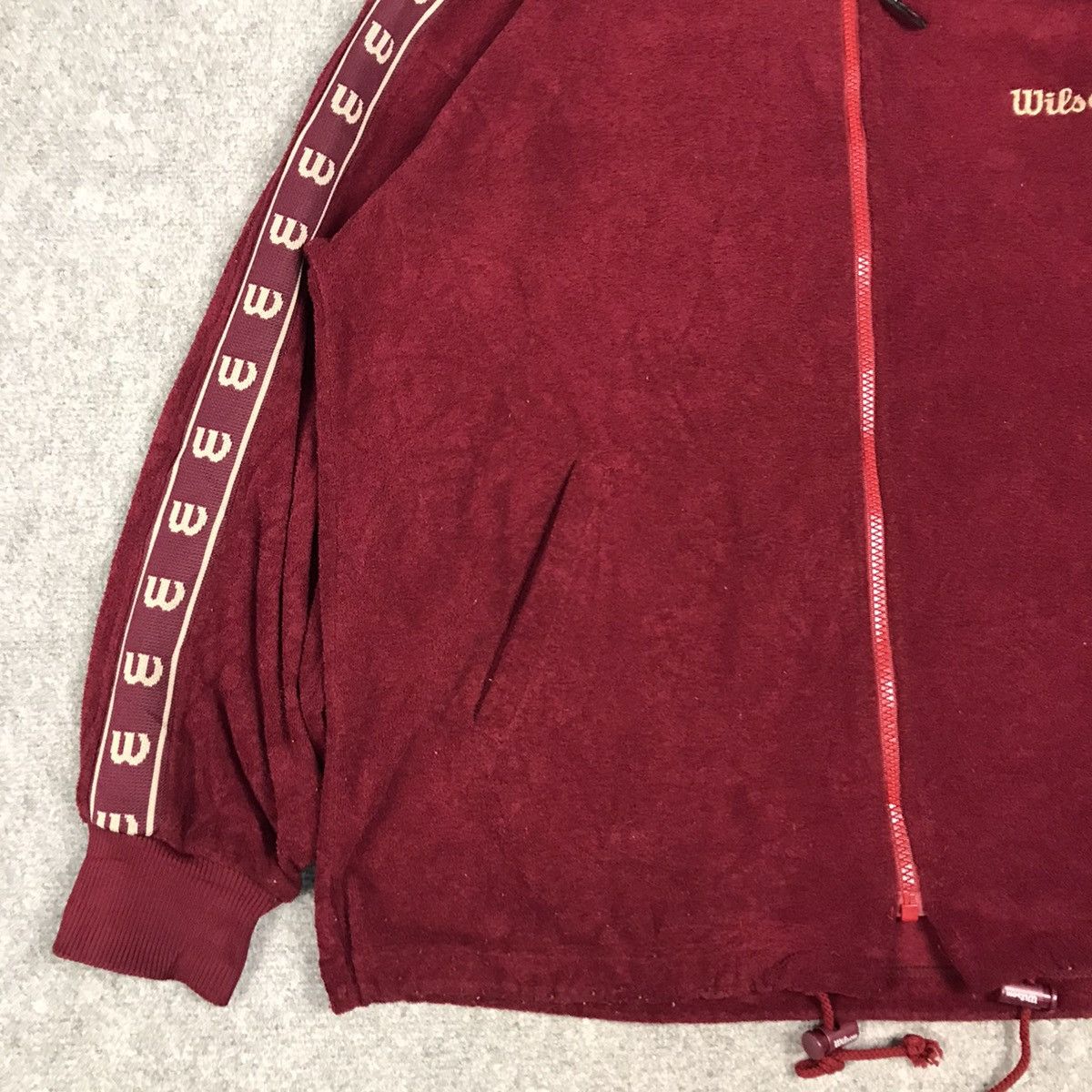 Japanese Brand × Wilson WILSON ZIPPER HOODIES JACKET Size US M / EU 48-50 / 2 - 5 Thumbnail