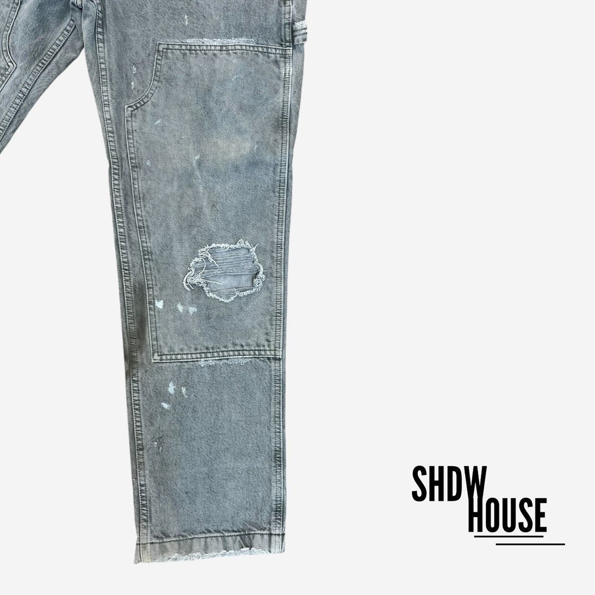Abercrombie & Fitch Abercrombie & Fitch Double Knee Carpenter Jeans in Grey Size US 30 / EU 46 - 2 Thumbnail