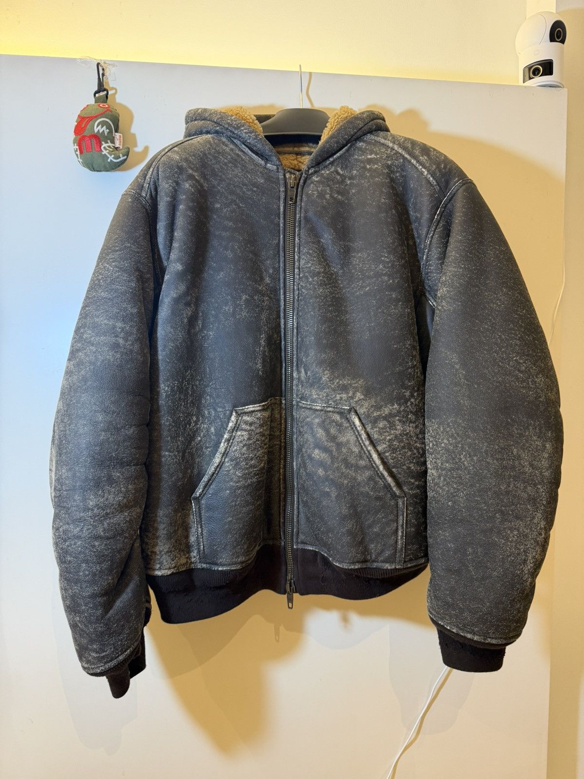 Balenciaga Balenciaga Shearling Leather Hooded Jacket Size US M / EU 48-50 / 2 - 1 Thumbnail