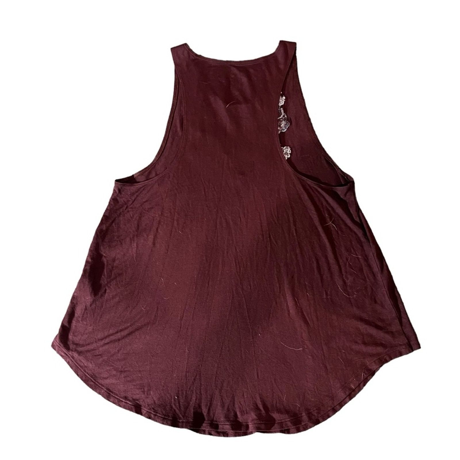American Eagle Outfitters American Eagle Outfitters Tank Top Womens Medium Burgundy Size M / US 6-8 / IT 42-44 - 5 Thumbnail