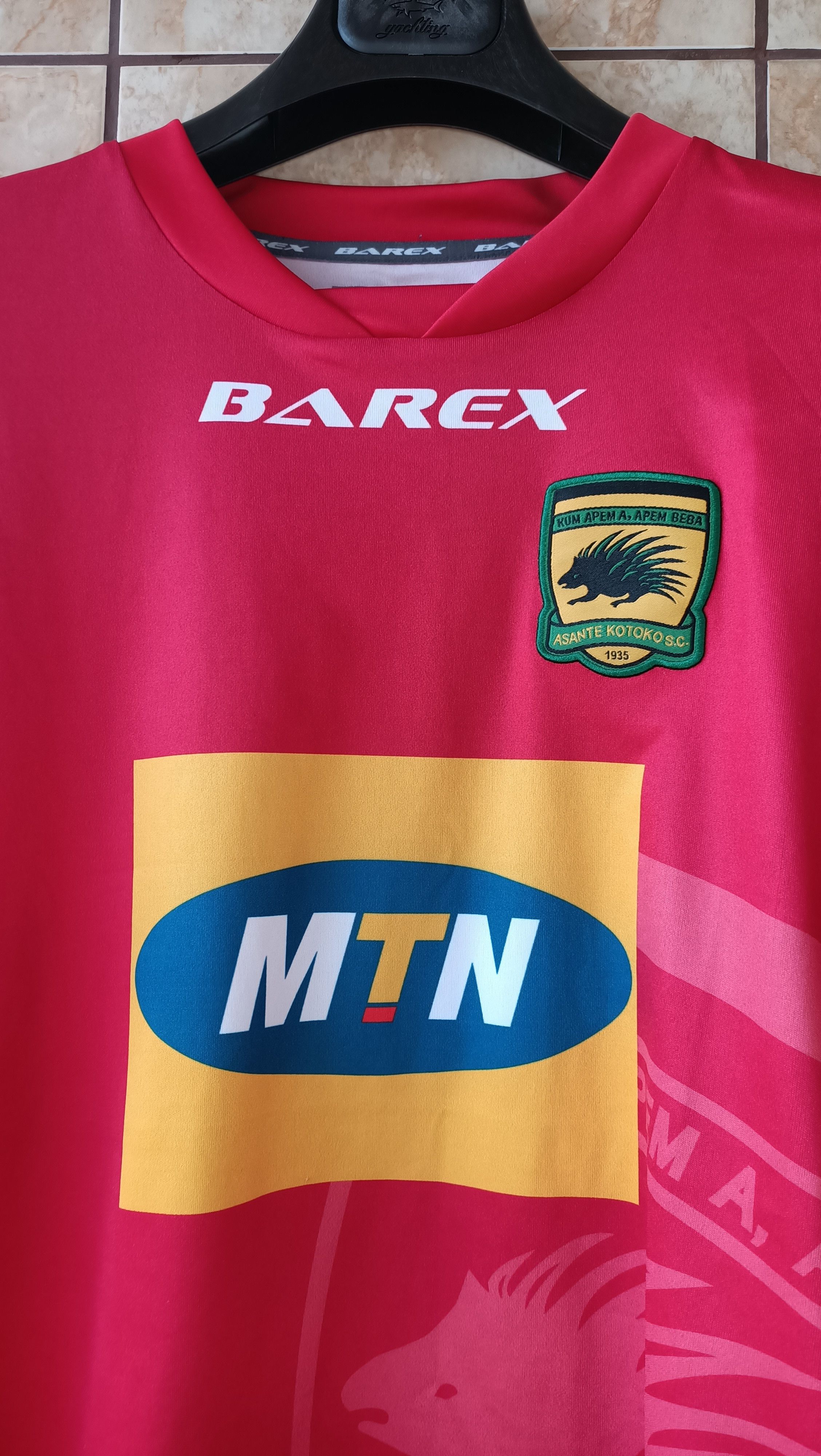Vintage Asante Kotoko Barex 2017 Soccer jersey Size US M / EU 48-50 / 2 - 2 Thumbnail