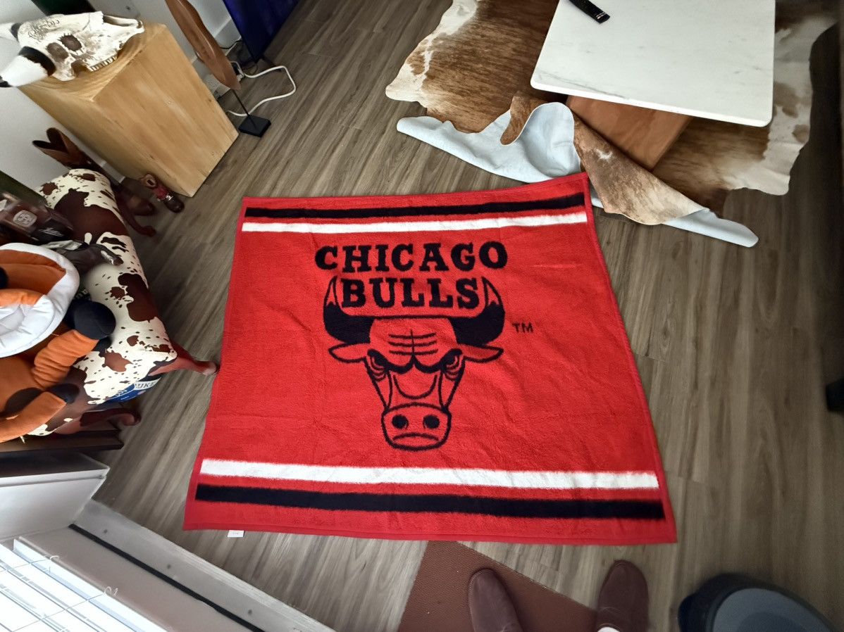 Other Vintage Biederlack Chicago Bulls Throw Blanket 56x78 Size ONE SIZE - 1 Thumbnail