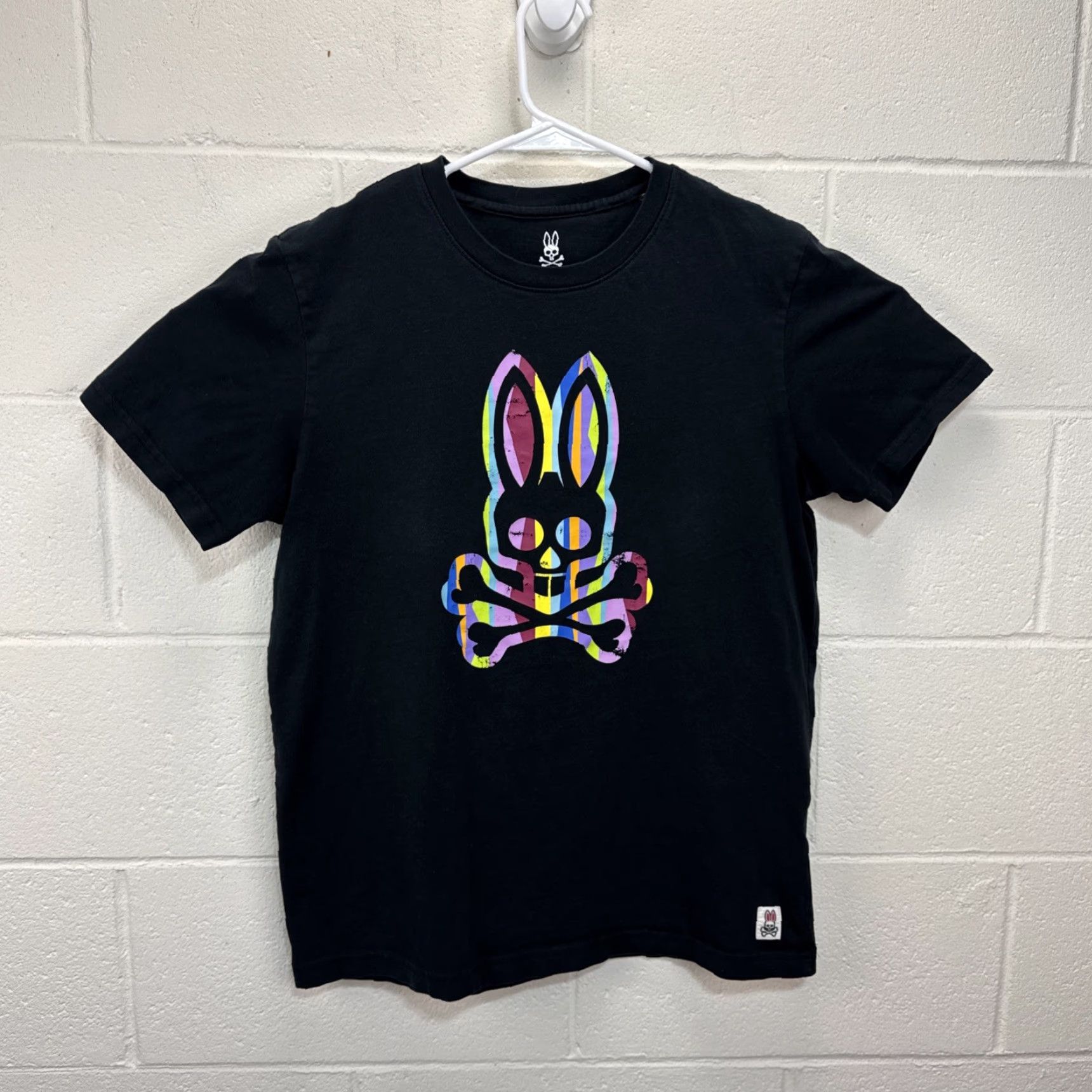 Psycho Bunny Psycho Bunny Shirt Men’s Size 5 Black Solid Logo Short Sleeve Crew Neck Pullover Size US S / EU 44-46 / 1 - 2 Thumbnail