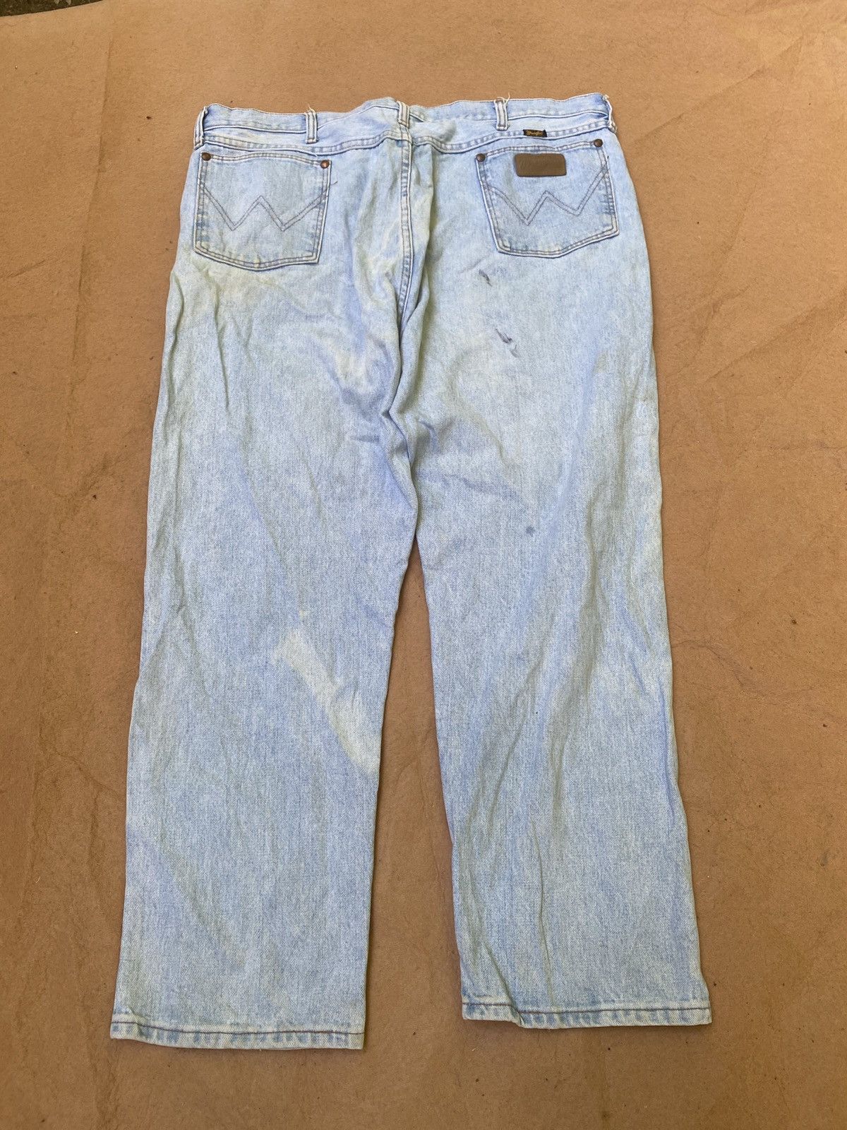 If Six Was Nine × Le Grande Bleu (L.G.B.) × Wrangler Vintage Wrangler straight cut denim Size US 42 / EU 58 - 2 Thumbnail