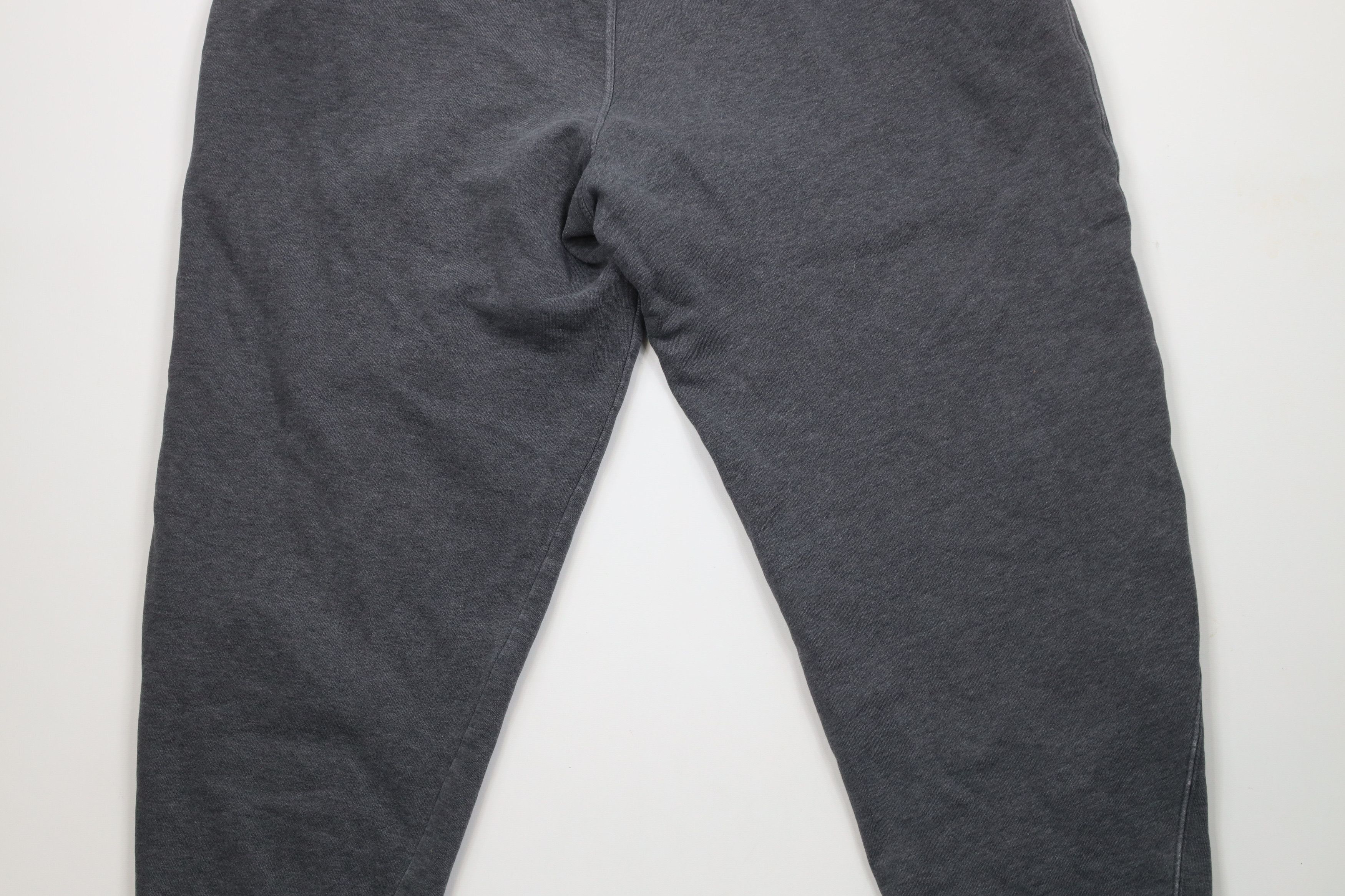 Reebok × Vintage Vintage 90s Reebok Spell Out Cuffed Sweatpants Joggers Gray Size US 38 / EU 54 - 12 Thumbnail