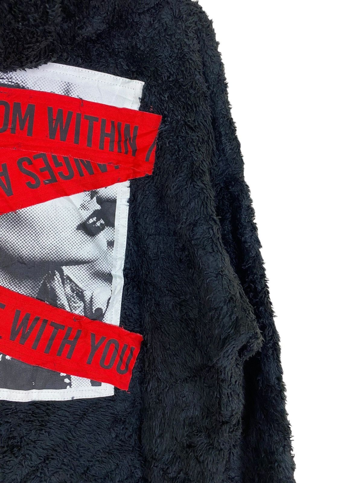 Japanese Brand Japanese Brand B One Soul Simons Riot Inspired Sherpa Hoodie Size US L / EU 52-54 / 3 - 9 Thumbnail
