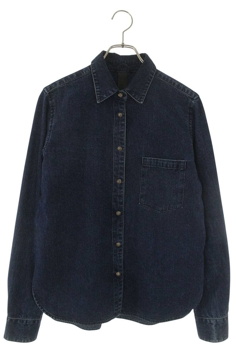 Chrome Hearts Chrome Hearts LOOSEENDS Cross Patch Denim Shirt Multi Size L Size US L / EU 52-54 / 3 - 1 Thumbnail