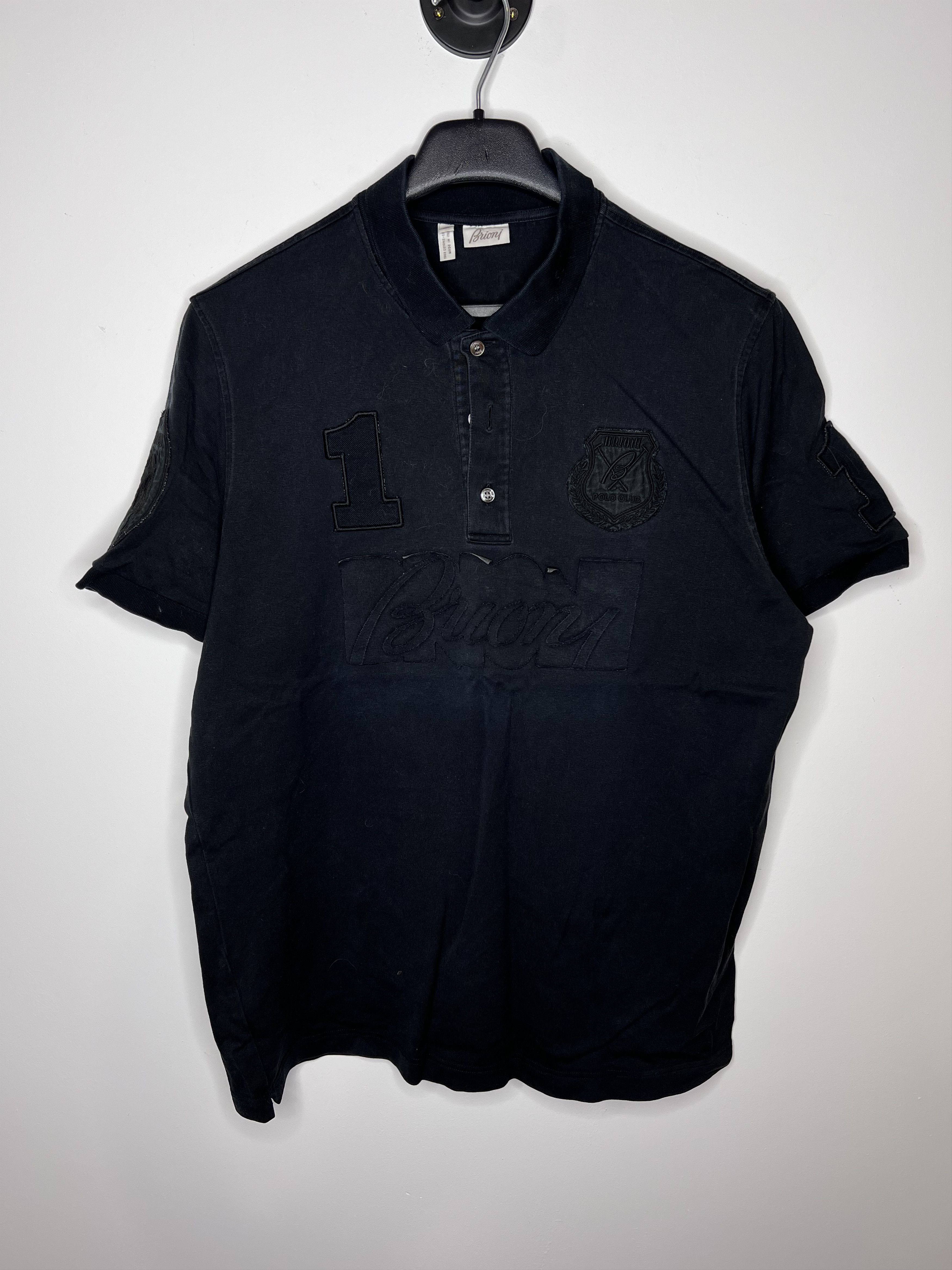 Brioni BRIONI POLO CLUB COTTON POLO SHIRT SIZE XL Size US XL / EU 56 / 4 - 1 Thumbnail