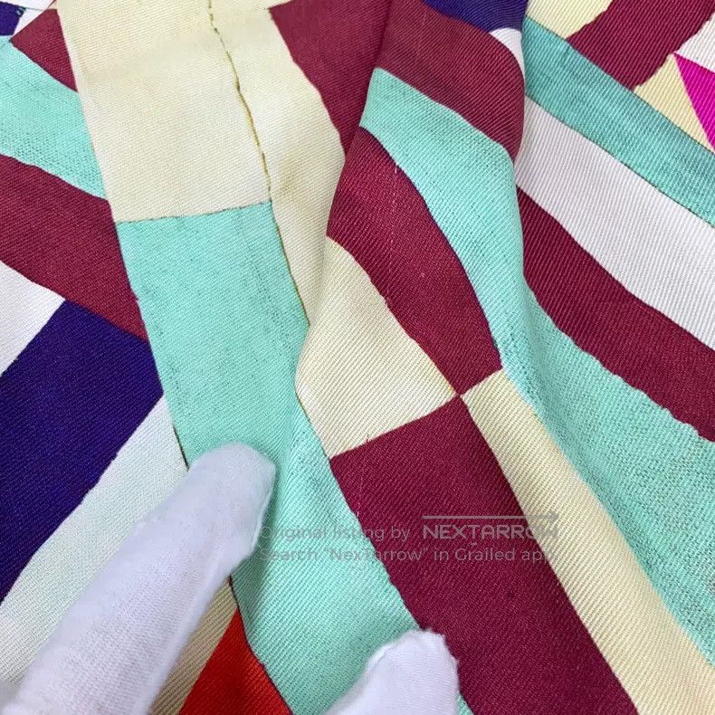 Chanel Chanel Seoul catwalk style colour block geometric print mu Size 25" / US 0 / IT 36 - 9 Thumbnail