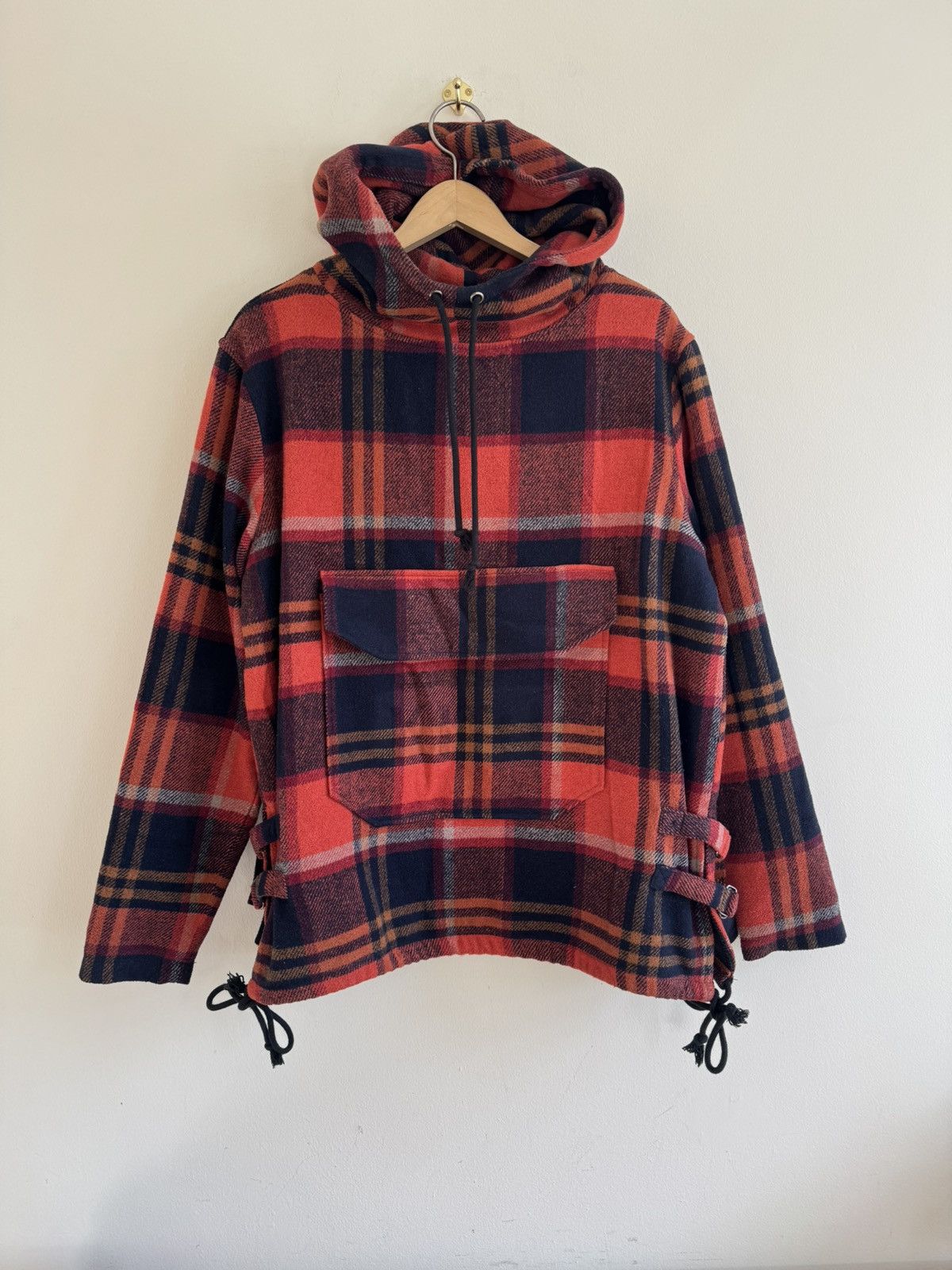 Kith Kith Harrison Plaid Flannel Hoodie Heavyweight Pullover | Grailed