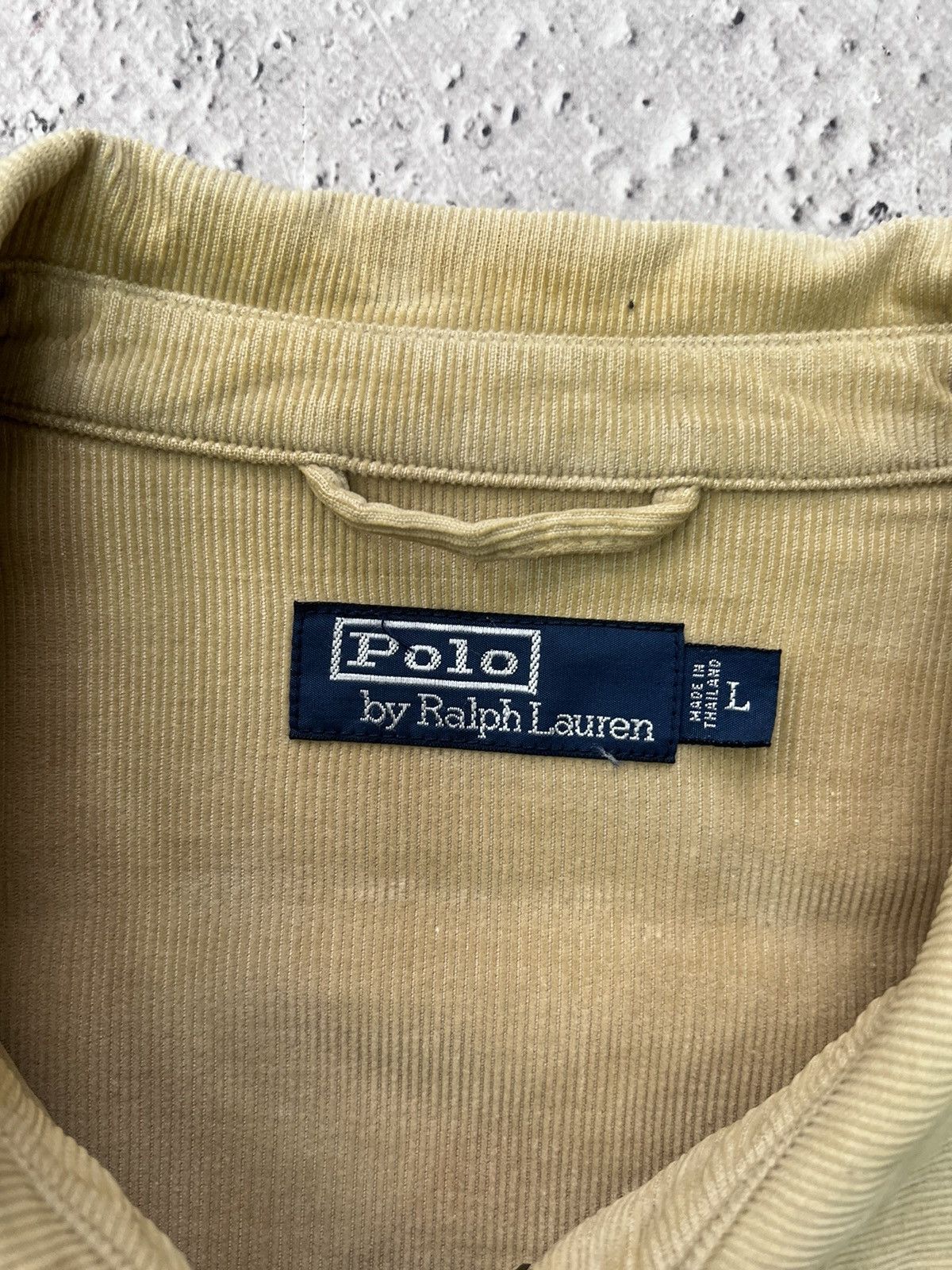 Polo Ralph Lauren × Vintage Vintage 90s Polo Ralph Lauren Harrington style boxy jacket Size US L / EU 52-54 / 3 - 6 Thumbnail