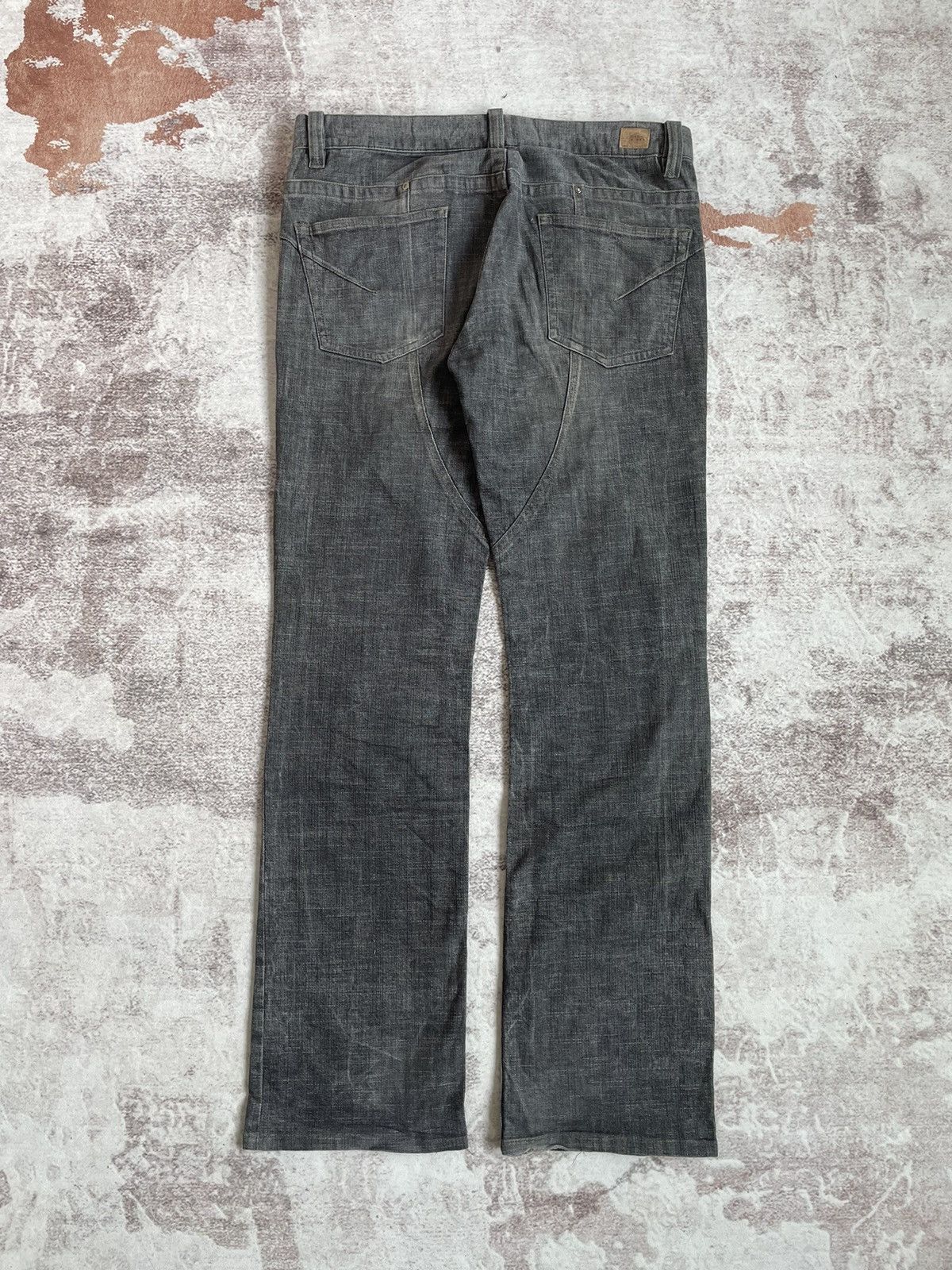 Nicole Club Vintage Y2K NCFM Studded Denim Pants Size US 33 - 2 Thumbnail