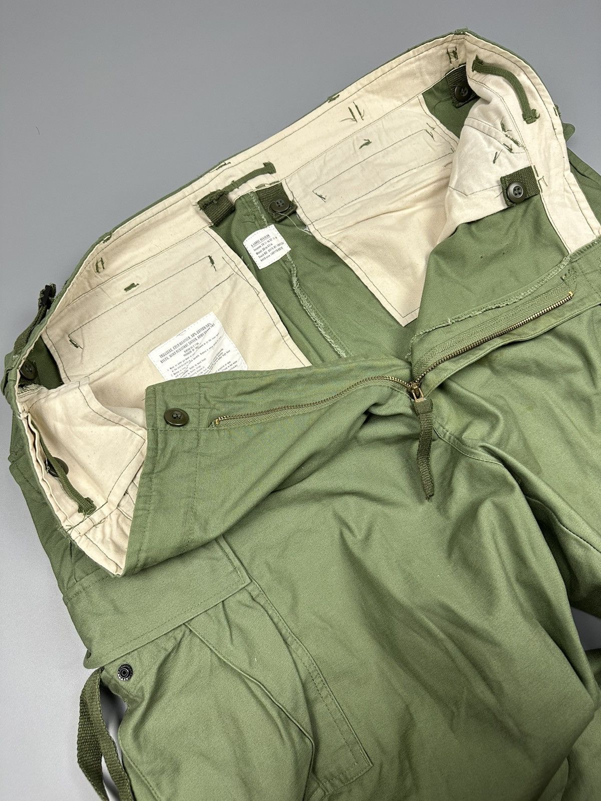 Vintage Vintage Military Baggy Parachute Cargo Pants Size US 44 / EU 60 - 6 Thumbnail