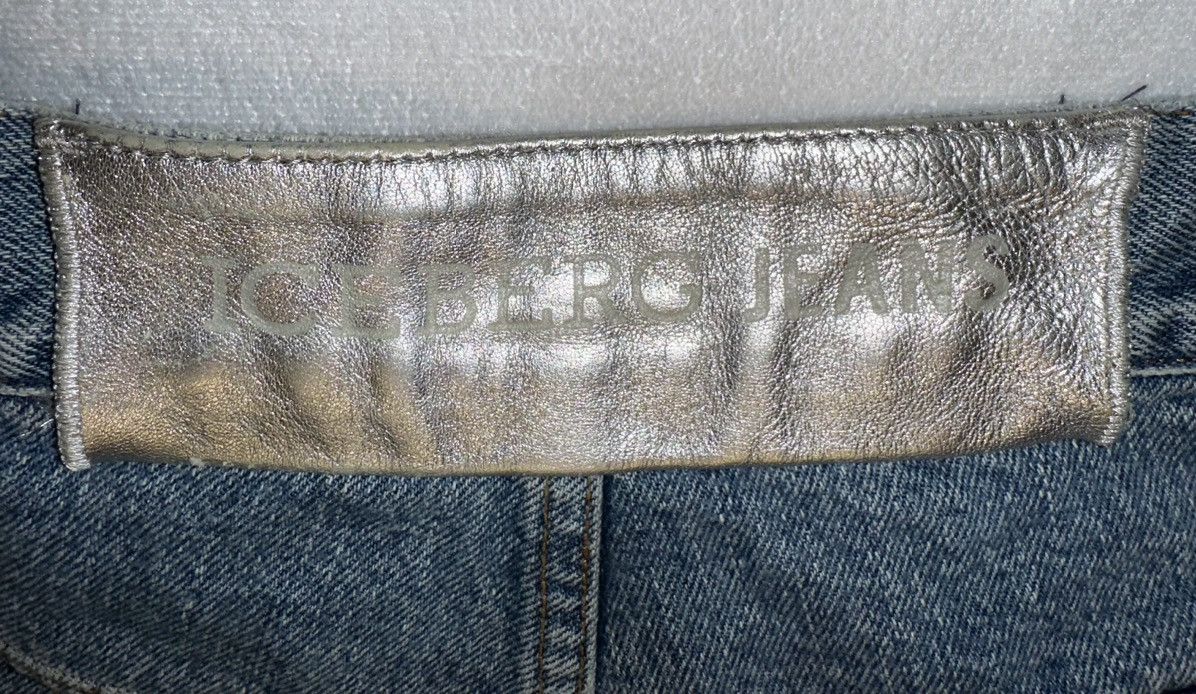 Iceberg × Vintage VTG Iceberg Jean Shorts Mens 35x14 Made In Italy Size US 35 - 9 Thumbnail