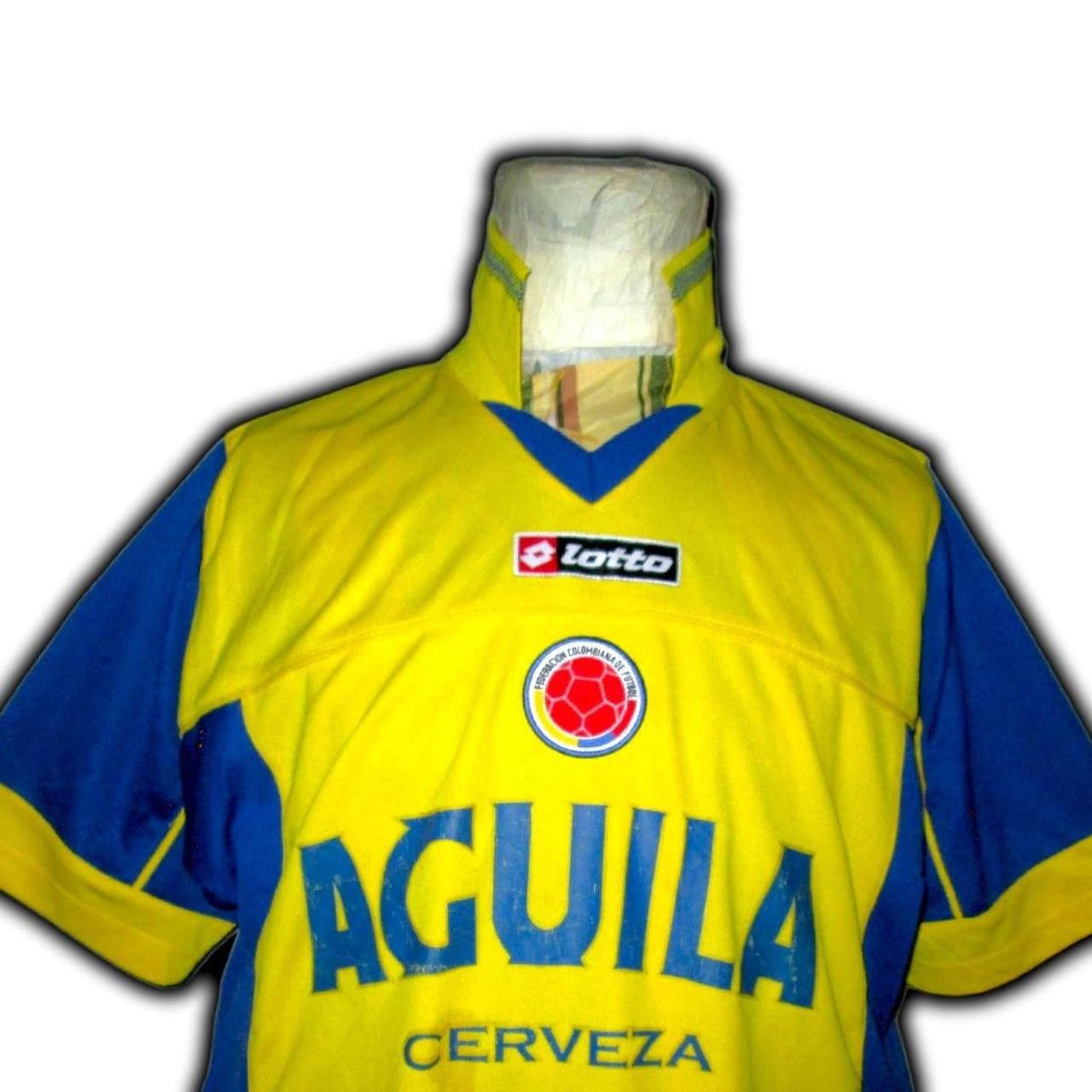 Lotto Sport Columbia 2003 2004 Home Shirt Jersey trikot maglia camiseta Size US L / EU 52-54 / 3 - 1 Thumbnail
