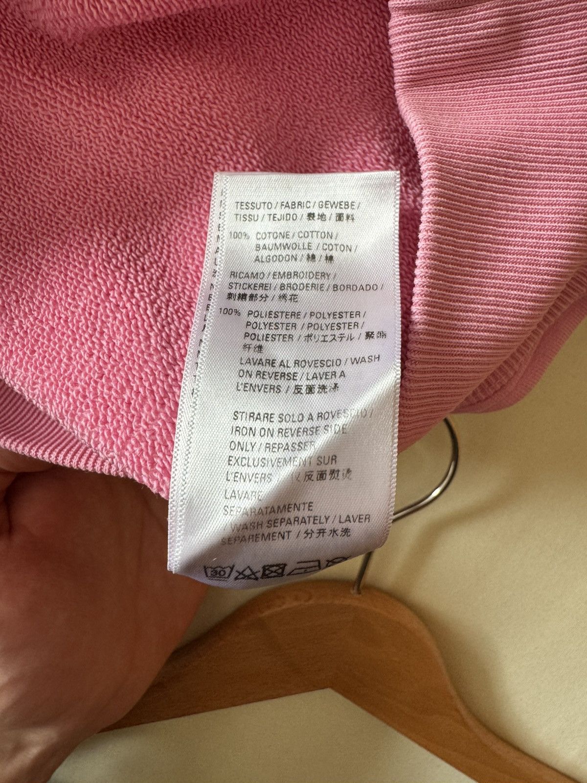 Balenciaga Balenciaga Bright Pink Hoodie Size US M / EU 48-50 / 2 - 10 Thumbnail