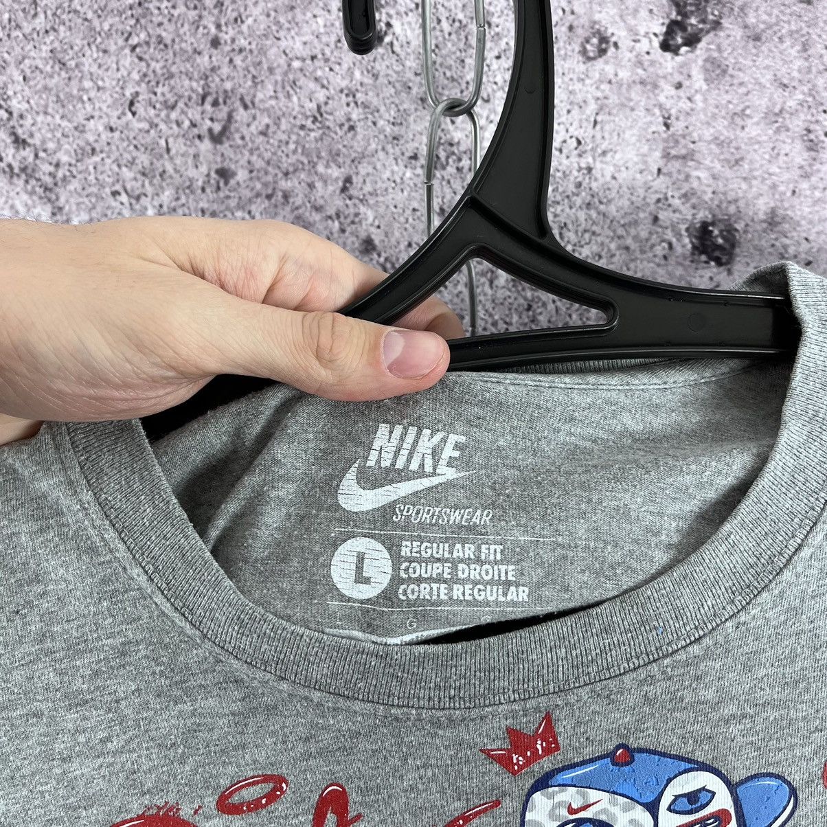 Nike × Vintage Nike T-Shirt Just Do It Air Max Big Logo Y2K Grey Size L Size US L / EU 52-54 / 3 - 8 Thumbnail