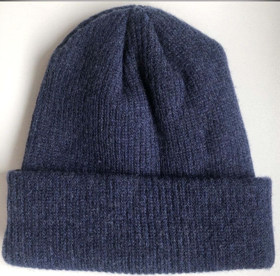 Noah Noah Cashmere/Merino beanie NAVY Size ONE SIZE - 2 Thumbnail