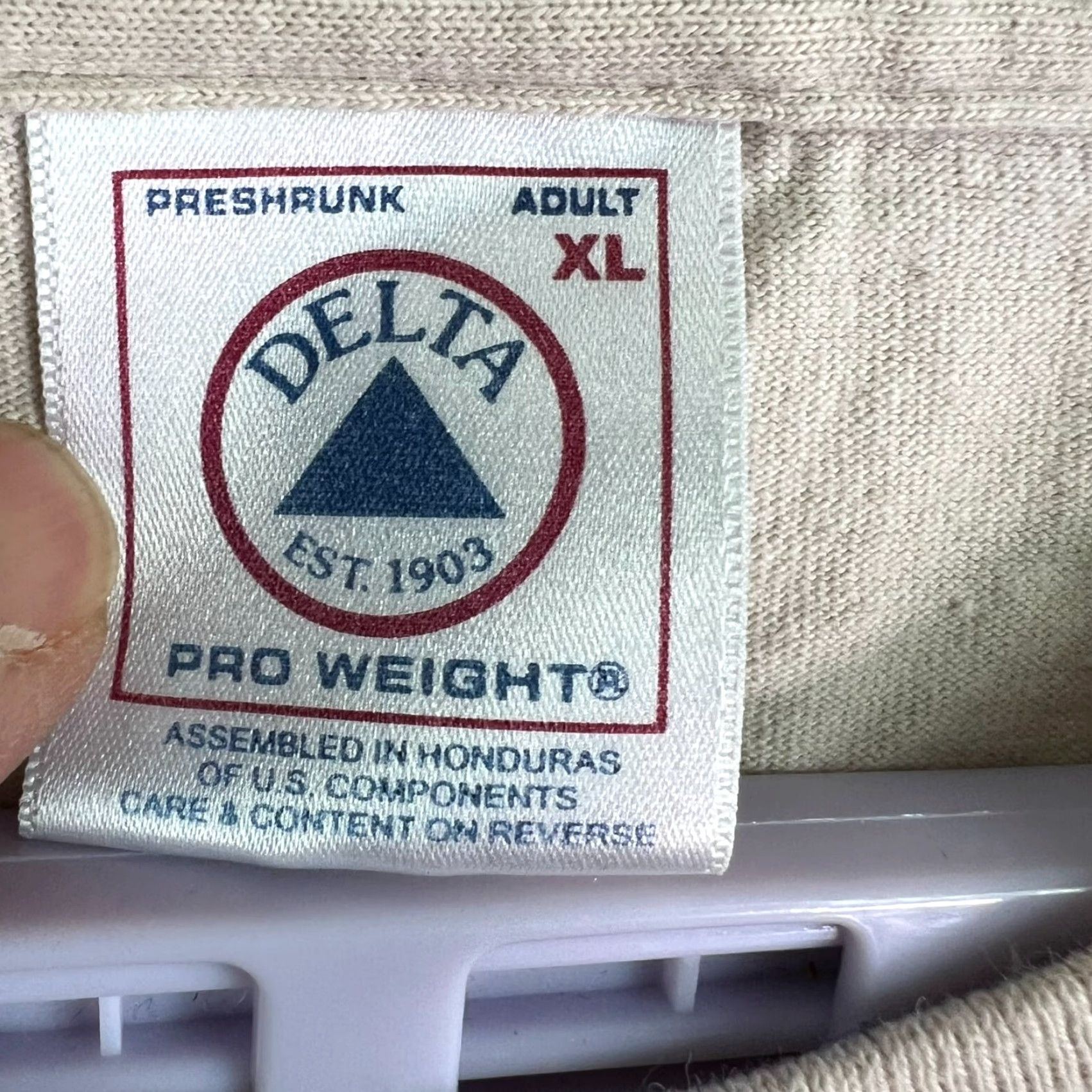 Delta VINTAGE Delta Pro Weight T-Shirt Men XL Gray Spider-Man Firemen What Can’t They Do? 90s Theme Size US XL / EU 56 / 4 - 5 Thumbnail