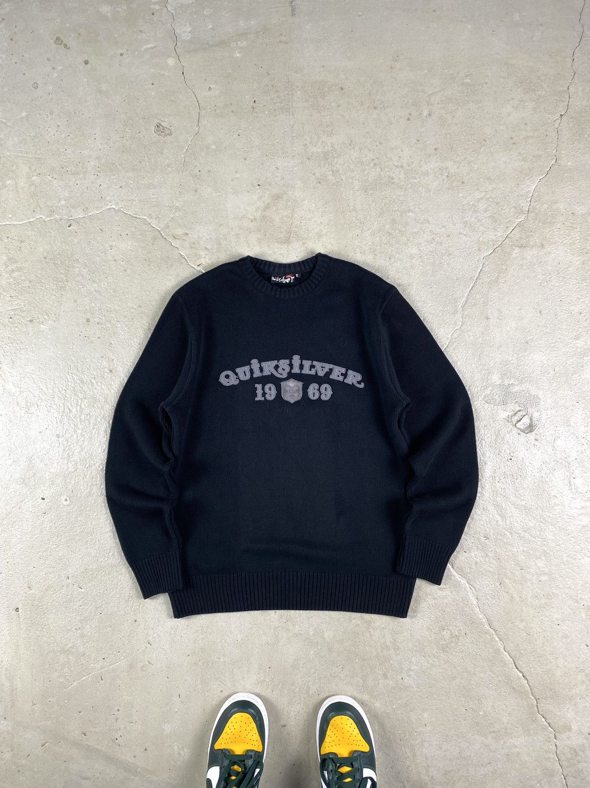 Quiksilver Y2K Vintage Quiksilver Knit Sweater Quicksilver Oneill Mambo Size US M / EU 48-50 / 2 - 1 Thumbnail