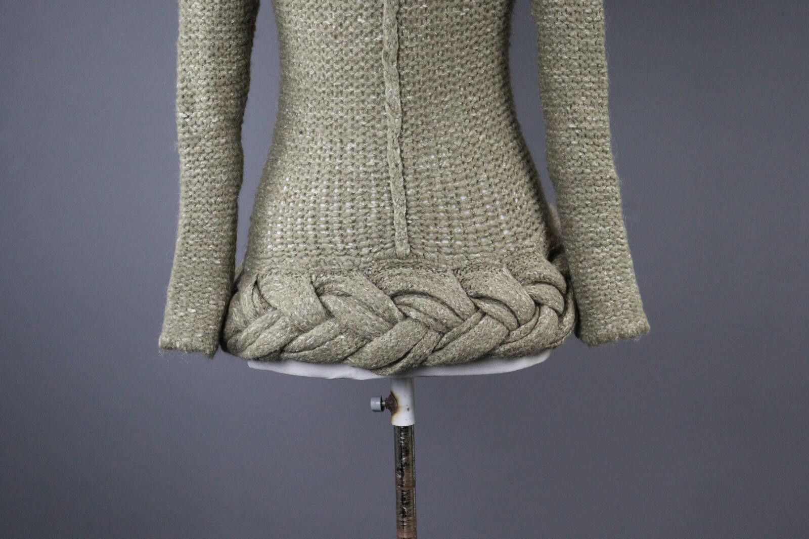 Designer Armani Jeans Designer Mohair Knit Casual Sweater Size 40 Size M / US 6-8 / IT 42-44 - 8 Thumbnail