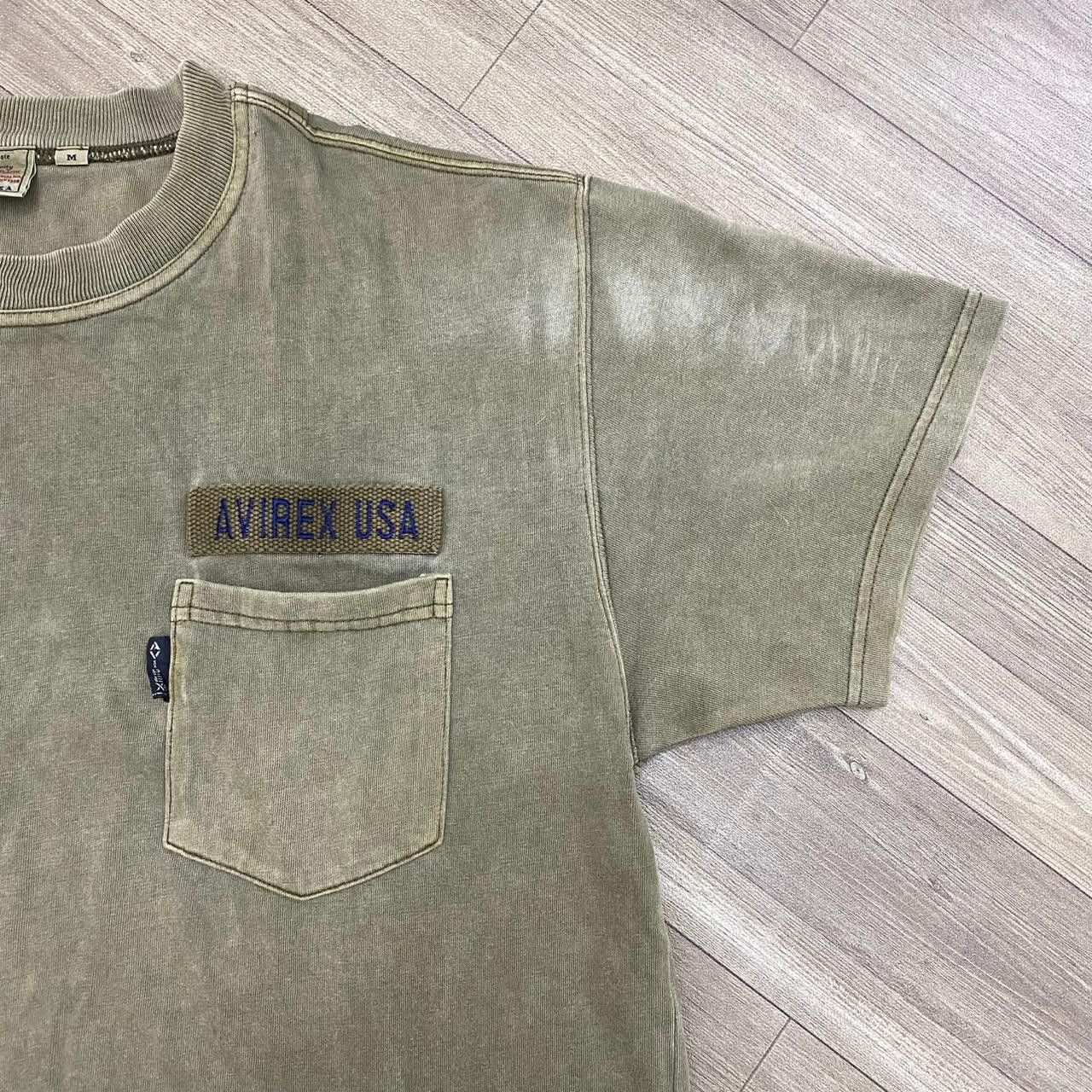 Avirex RARE💥 Avirex Multi Pocket T-shirt Natural Faded G.O.A Style Size US M / EU 48-50 / 2 - 5 Thumbnail
