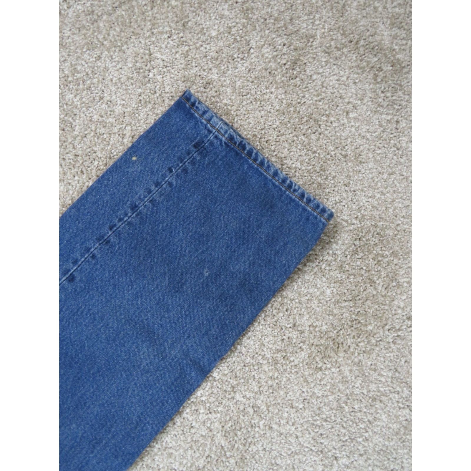 Levi's VINTAGE Levi's 501 Jeans Straight Leg Button Fly Blue 37X32 Men Regular Denim Cotton 90s USA Size US 37 - 3 Thumbnail
