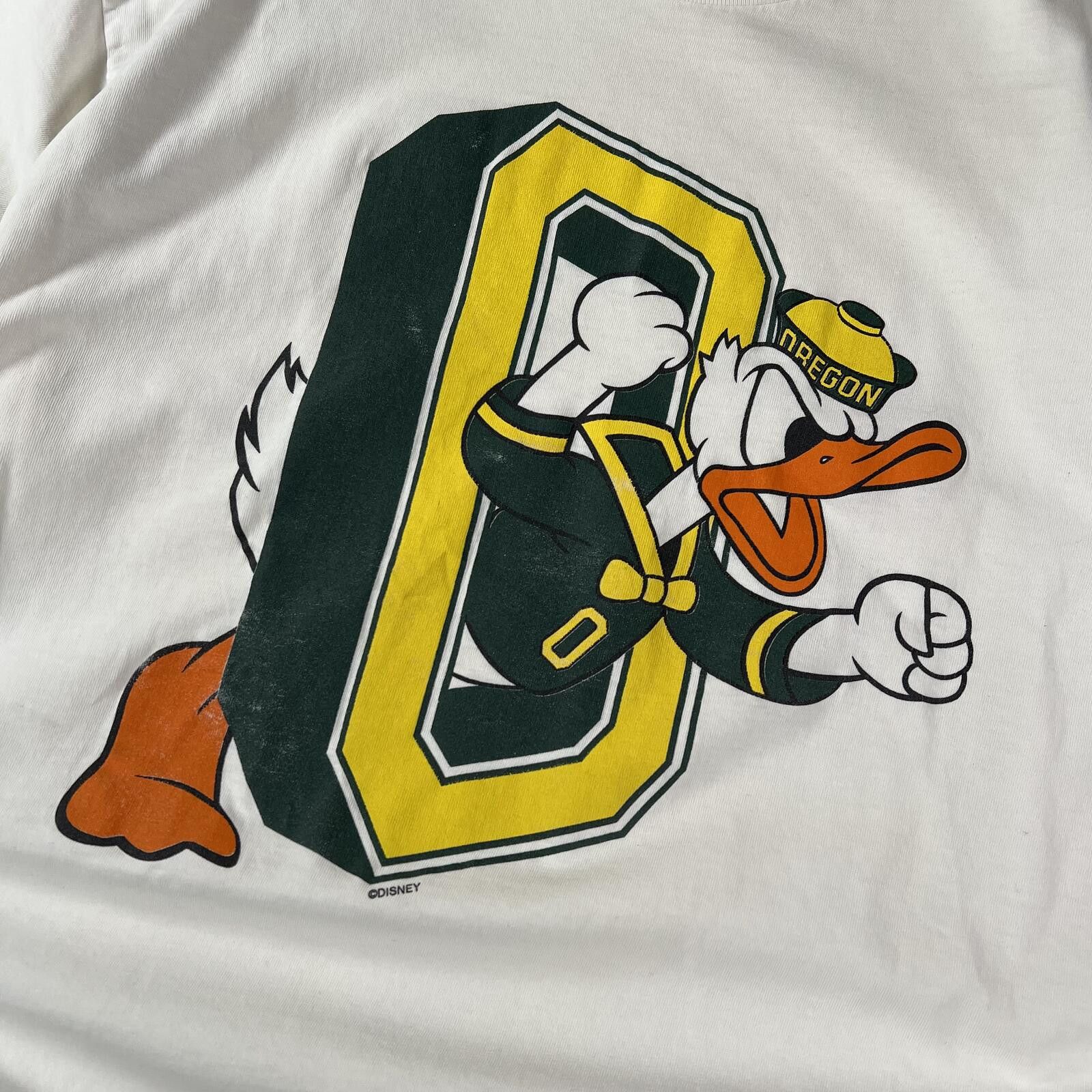 NCAA Vintage 90s Oregon Ducks Disney O NCAA Graphic Tee Size US L / EU 52-54 / 3 - 6 Thumbnail