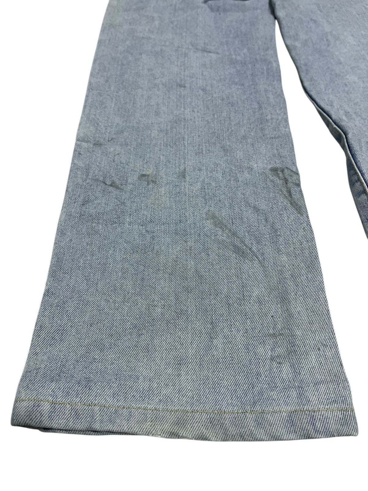 If Six Was Nine × Japanese Brand × Le Grande Bleu (L.G.B.) EDWIN 402 STRAIGHT CUT WASHED BLUE DENIM Size US 28 / EU 44 - 8 Thumbnail