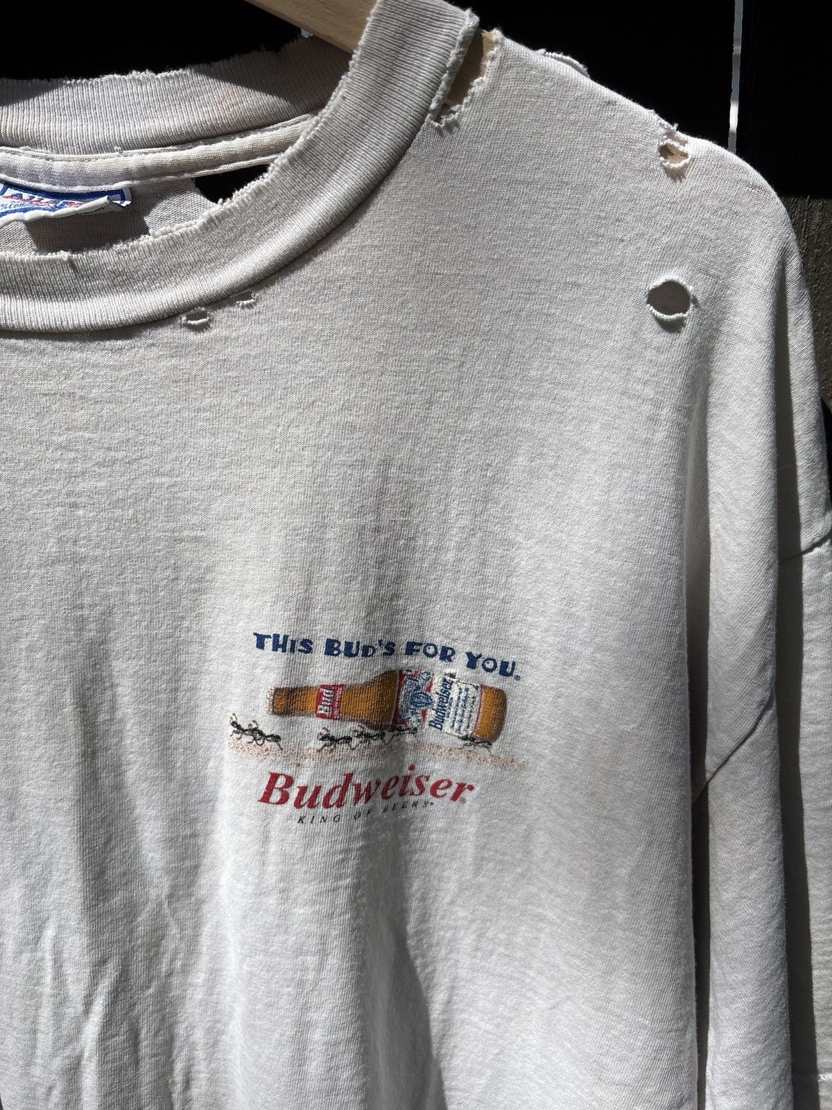Other Vintage Budweiser Tee shirt Size US XL / EU 56 / 4 - 3 Thumbnail