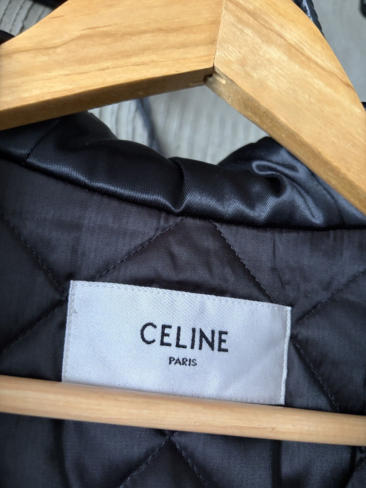 Celine Celine Hooded Bomber Jacket Size US M / EU 48-50 / 2 - 6 Thumbnail
