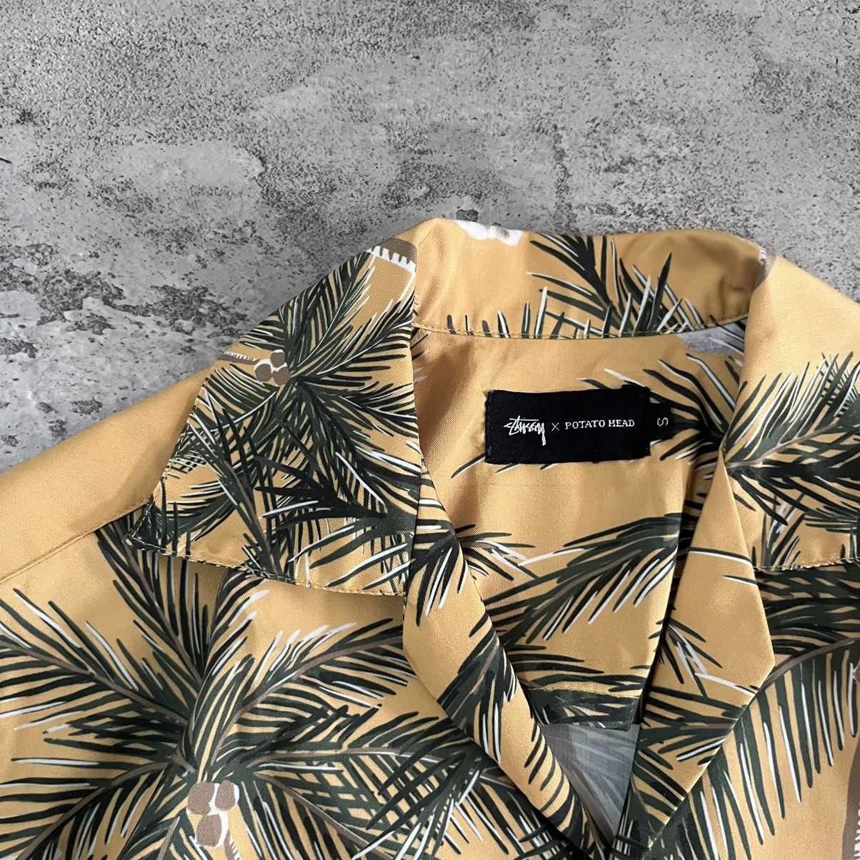 Stussy International Stussy Tribe Potato Head Hawaiian Shirt Yellow Size US S / EU 44-46 / 1 - 5 Thumbnail