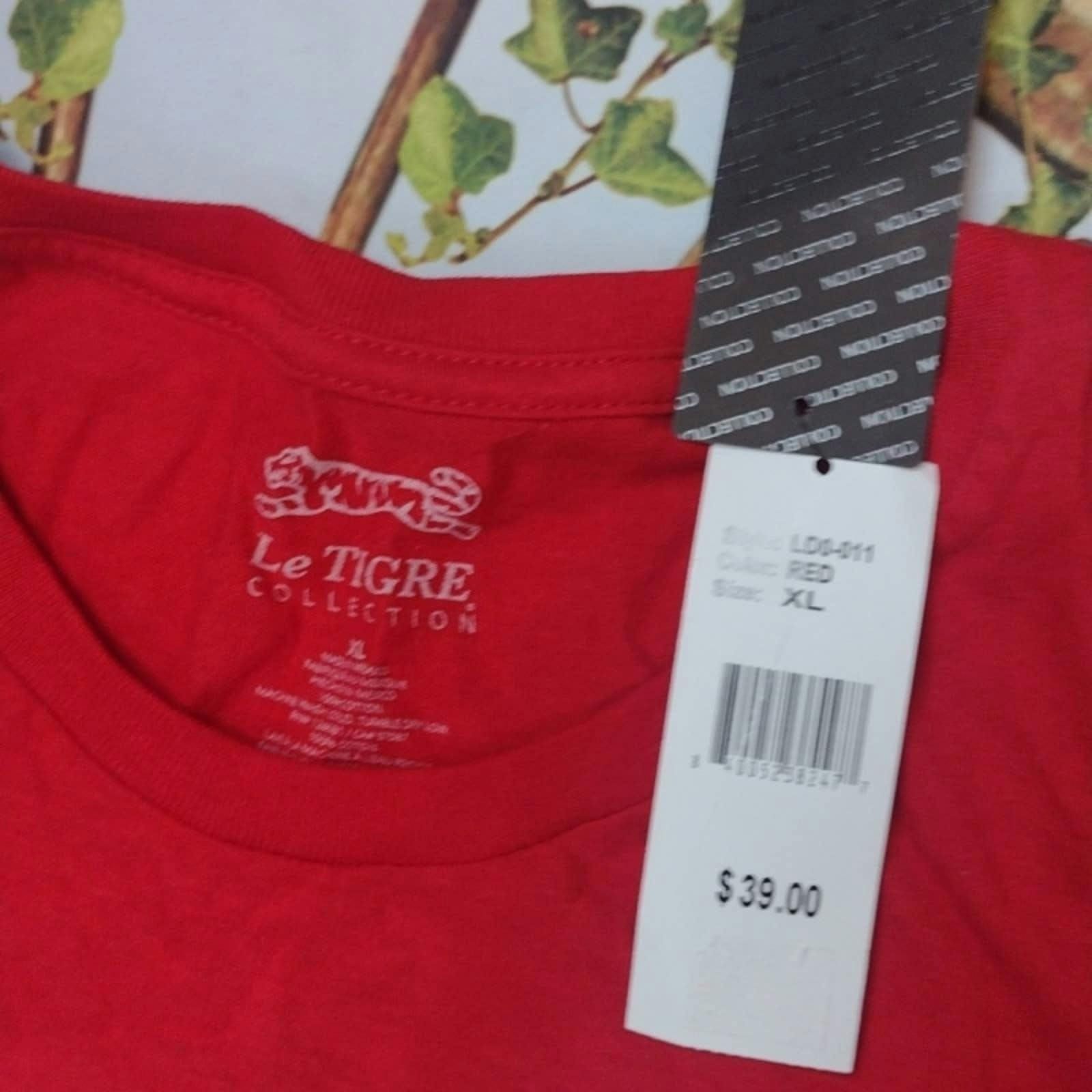 Le TIGRE Le tiger red Tshirt size XL Size US XL / EU 56 / 4 - 2 Thumbnail