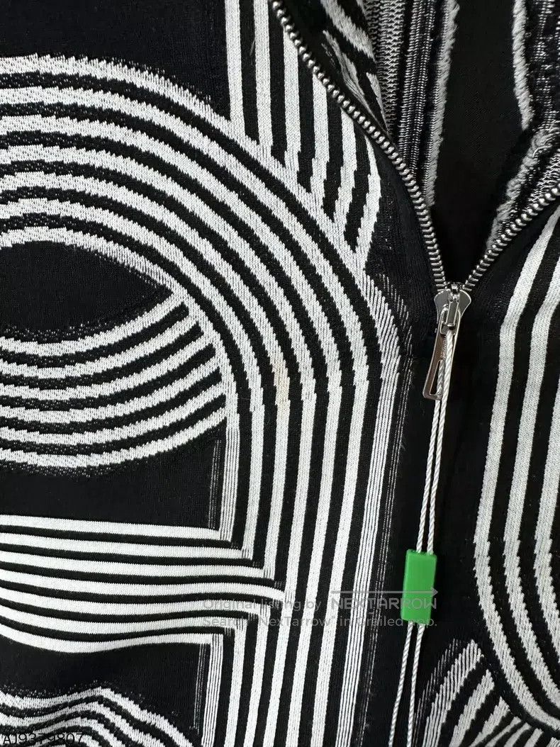 Hermes Hermes Black and White Zippered Pig Nose Dress Size XXS / US 00 / IT 34 - 5 Thumbnail
