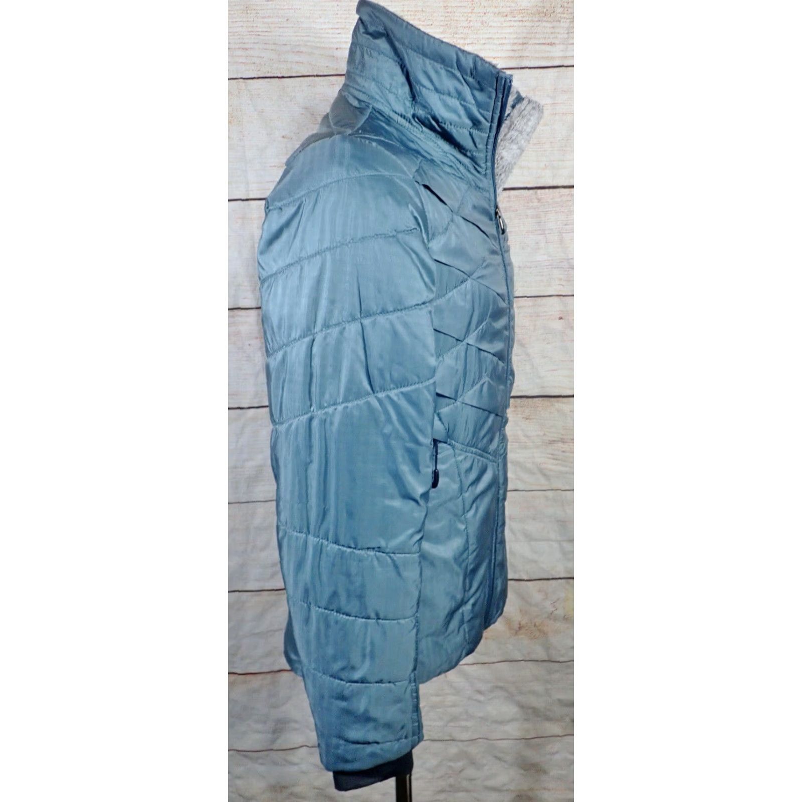 Vintage Columbia Omni Heat Interchange Full Zip Thermal Ski Jacket Womens Small Green Colsuit Jacket (Jacket) - 90s Outdoor Cozy Regular Fit with Zip Pockets Size S / US 4 / IT 40 - 5 Thumbnail