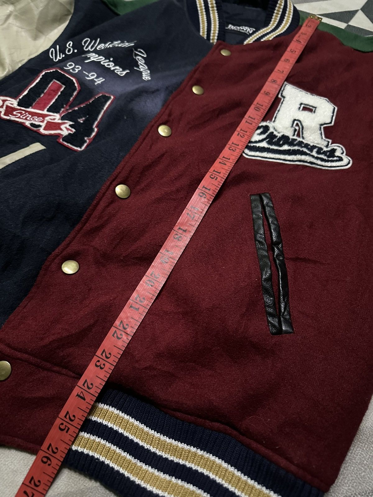 Vintage Rodeo Crowns U.S westside league champions varsity jacket Size US M / EU 48-50 / 2 - 11 Thumbnail