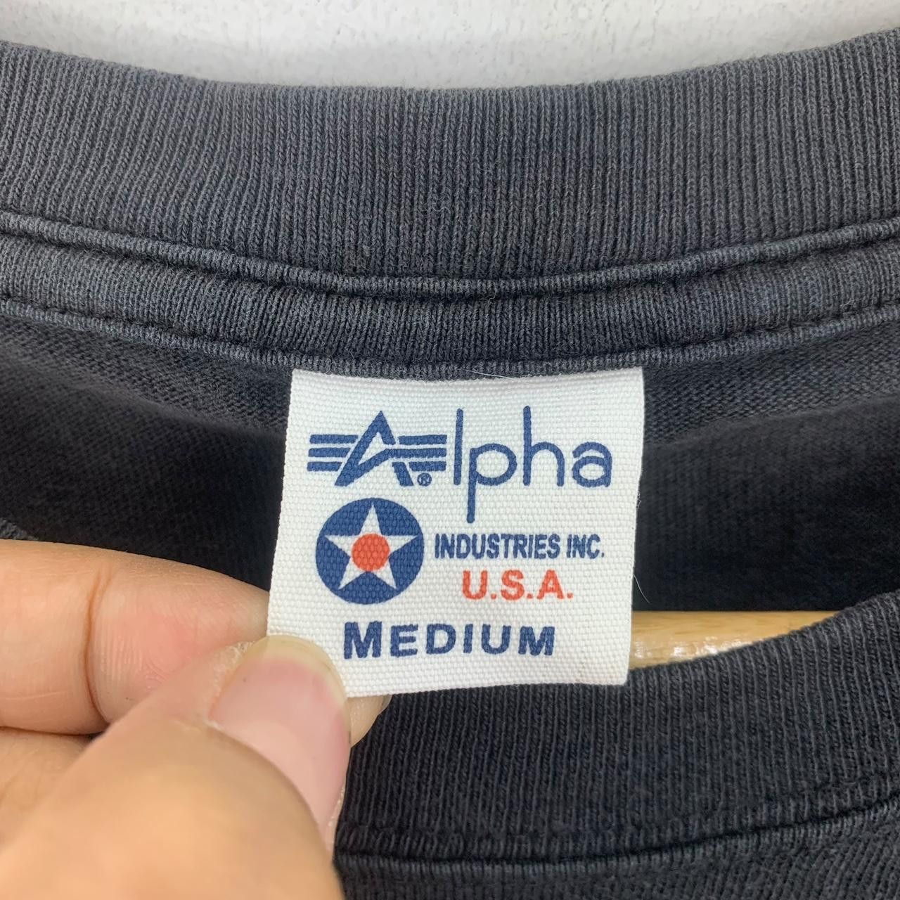 Vintage Vintage ALPHA INDUSTRIES USA Road Runner Tee Shirt Top Size US M / EU 48-50 / 2 - 3 Thumbnail