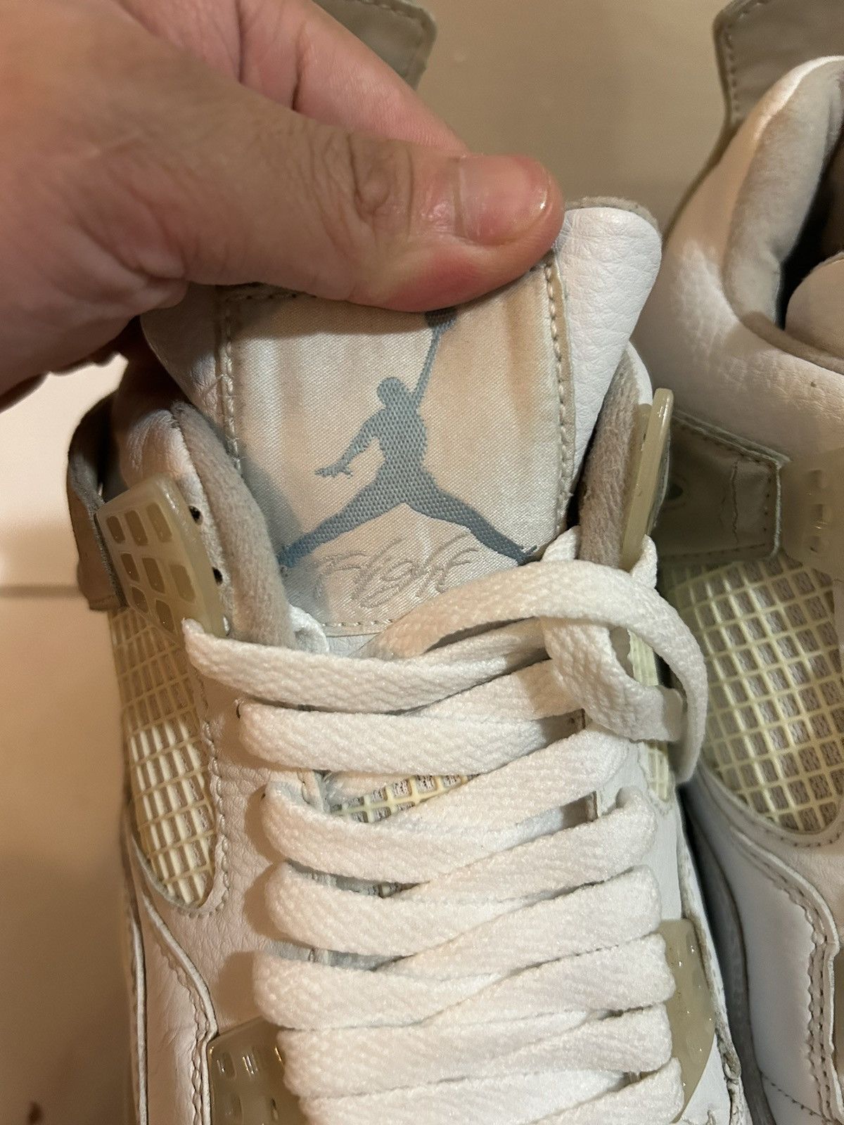 Nike RARE Jordan 4 2006 Sand 9W Size US 7.5 / EU 40-41 - 9 Thumbnail
