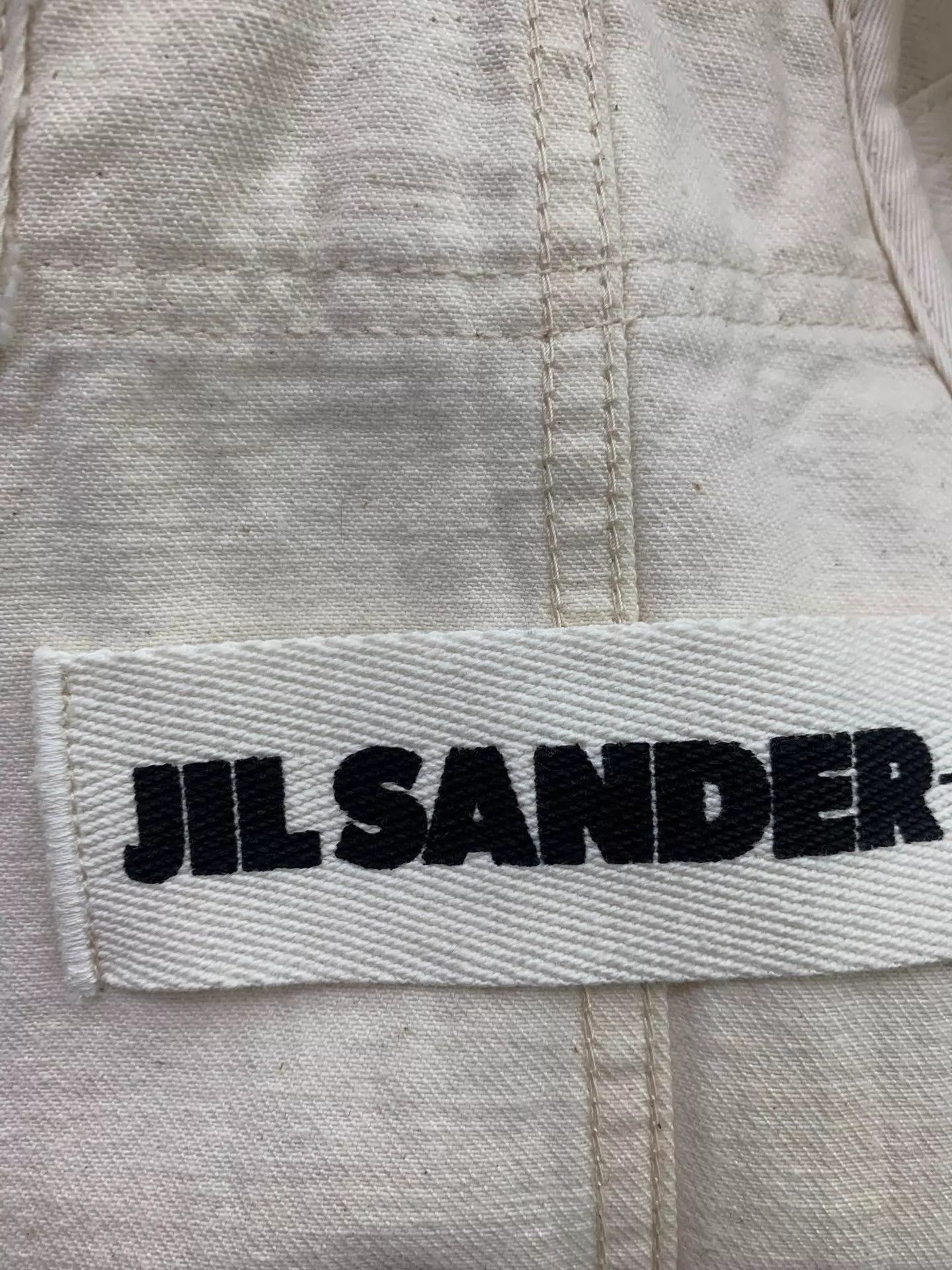 Jil Sander Jil Sander Off-White Overall Dress 34 Mint Size XXS / US 00 / IT 34 - 4 Thumbnail