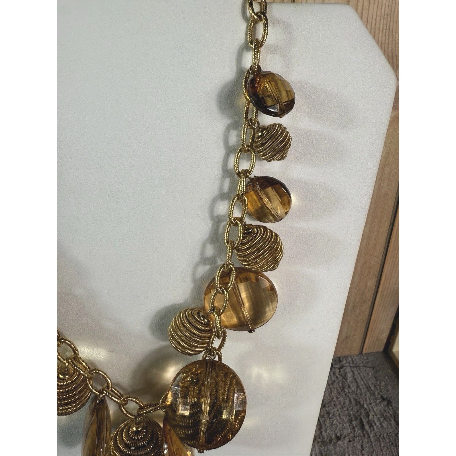 Kate Spade Kate Spade New York Women's Gold Acorn Faux Amber Necklace Size ONE SIZE - 5 Thumbnail