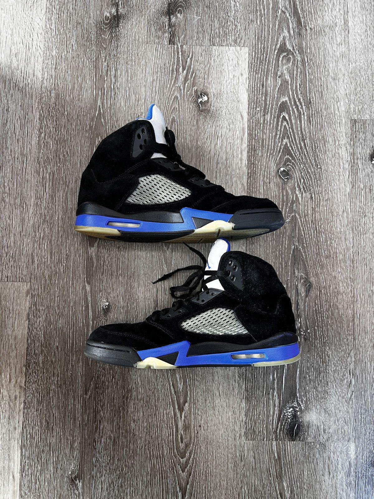 Jordan Brand Air Jordan 5 Retro “Racer Blue” **PRE-OWNED** REP. BOX Size US 12 / EU 45 - 2 Thumbnail