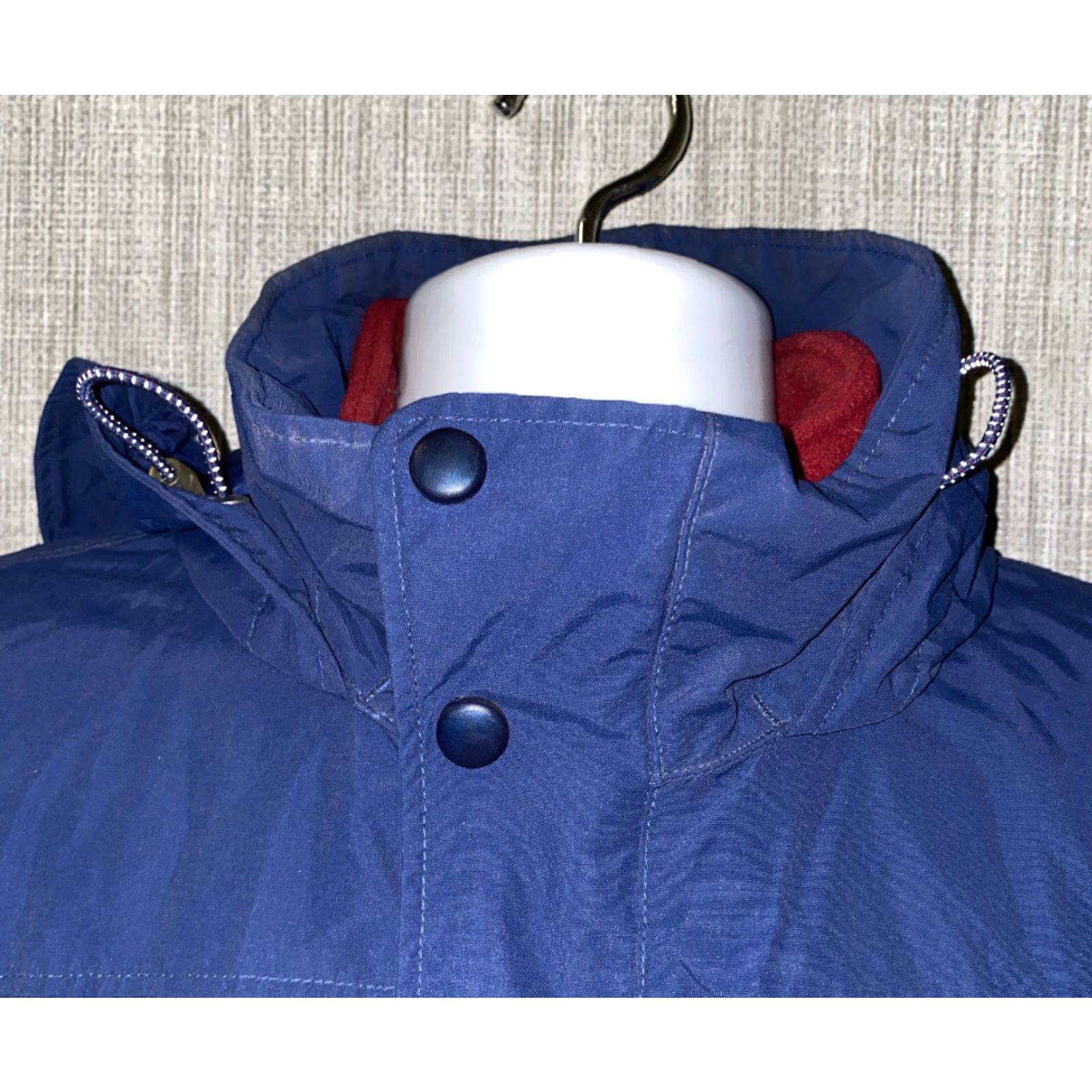 Vintage VINTAGE LL Bean Mens Blue 2 In 1 Fleece Lined Full Zip Jacket Size M Size US M / EU 48-50 / 2 - 3 Thumbnail