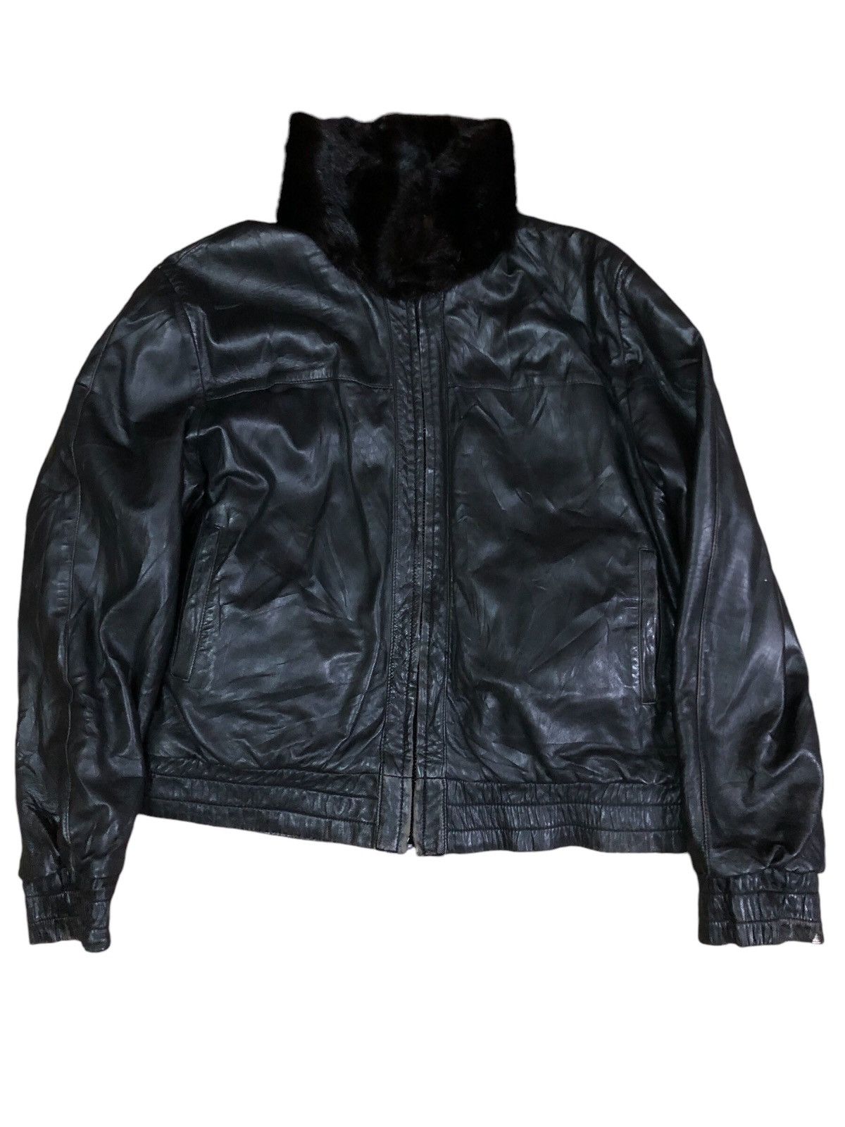 Other Rare !! Reversible Leather Mink Fur Jacket Size US M / EU 48-50 / 2 - 1 Thumbnail