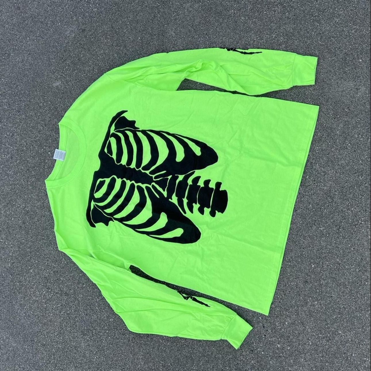 Playboi Carti Vintage Rare Playboi Carti Die Lit Neon Skeleton Tour Large Size US XL / EU 56 / 4 - 1 Preview