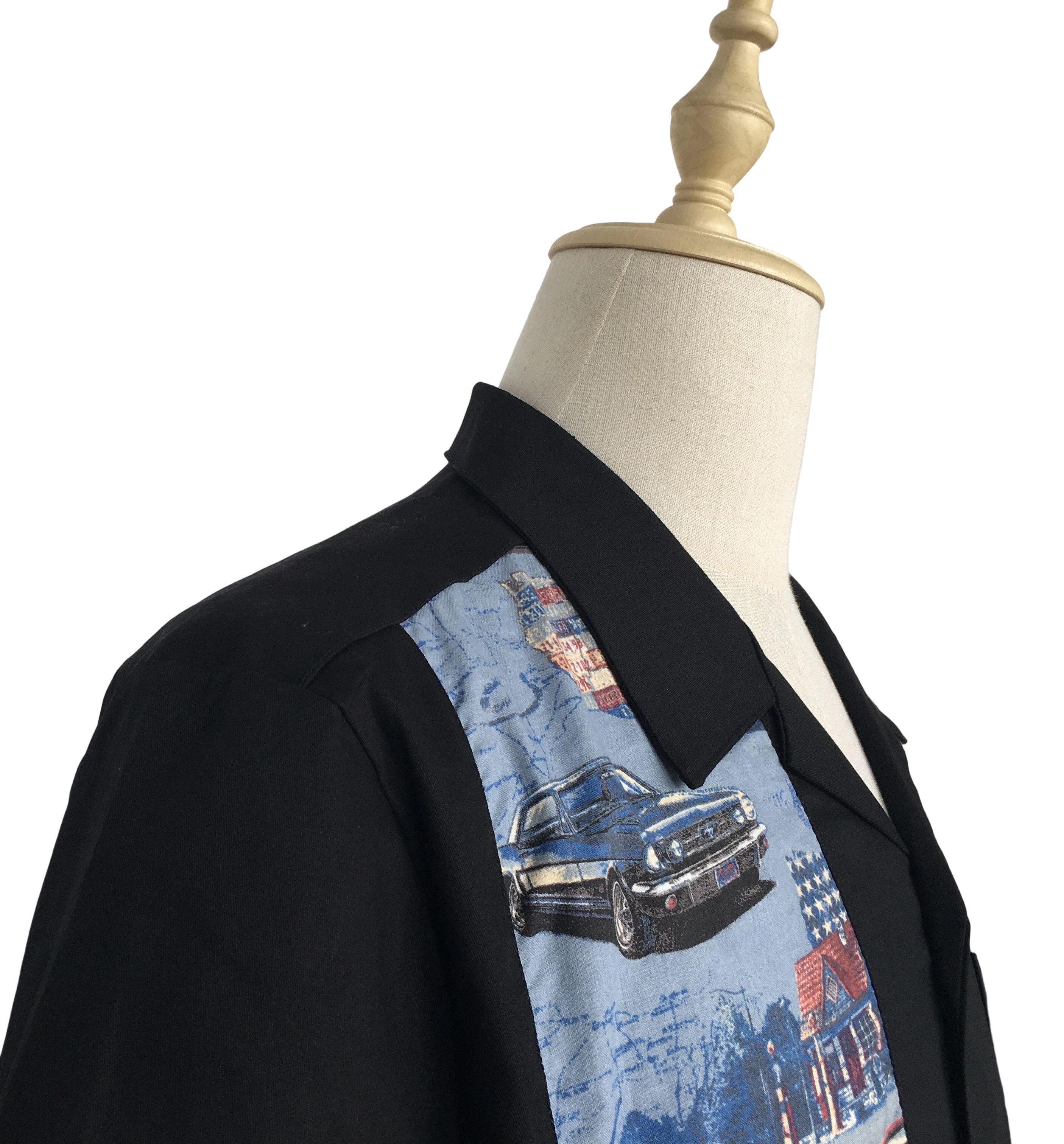 Other Men's Casual Shirts 1950's Retro Vintage Tops Cars Pattern Size US XL / EU 56 / 4 - 5 Thumbnail