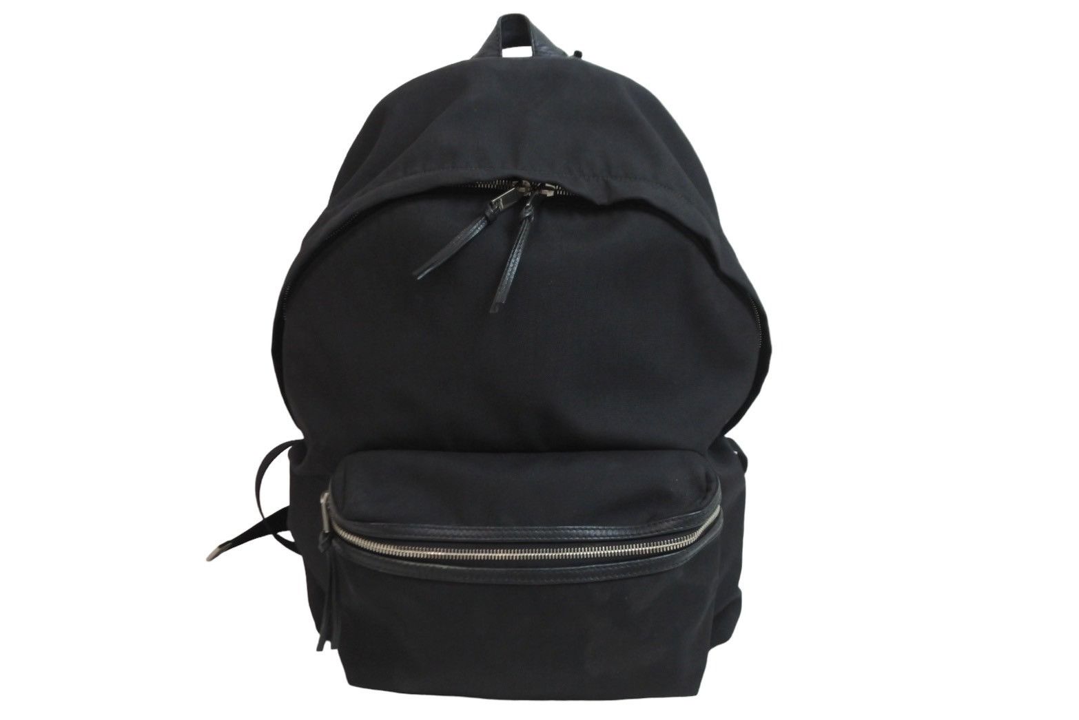 Yves Saint Laurent Paris Backpack Leather Black