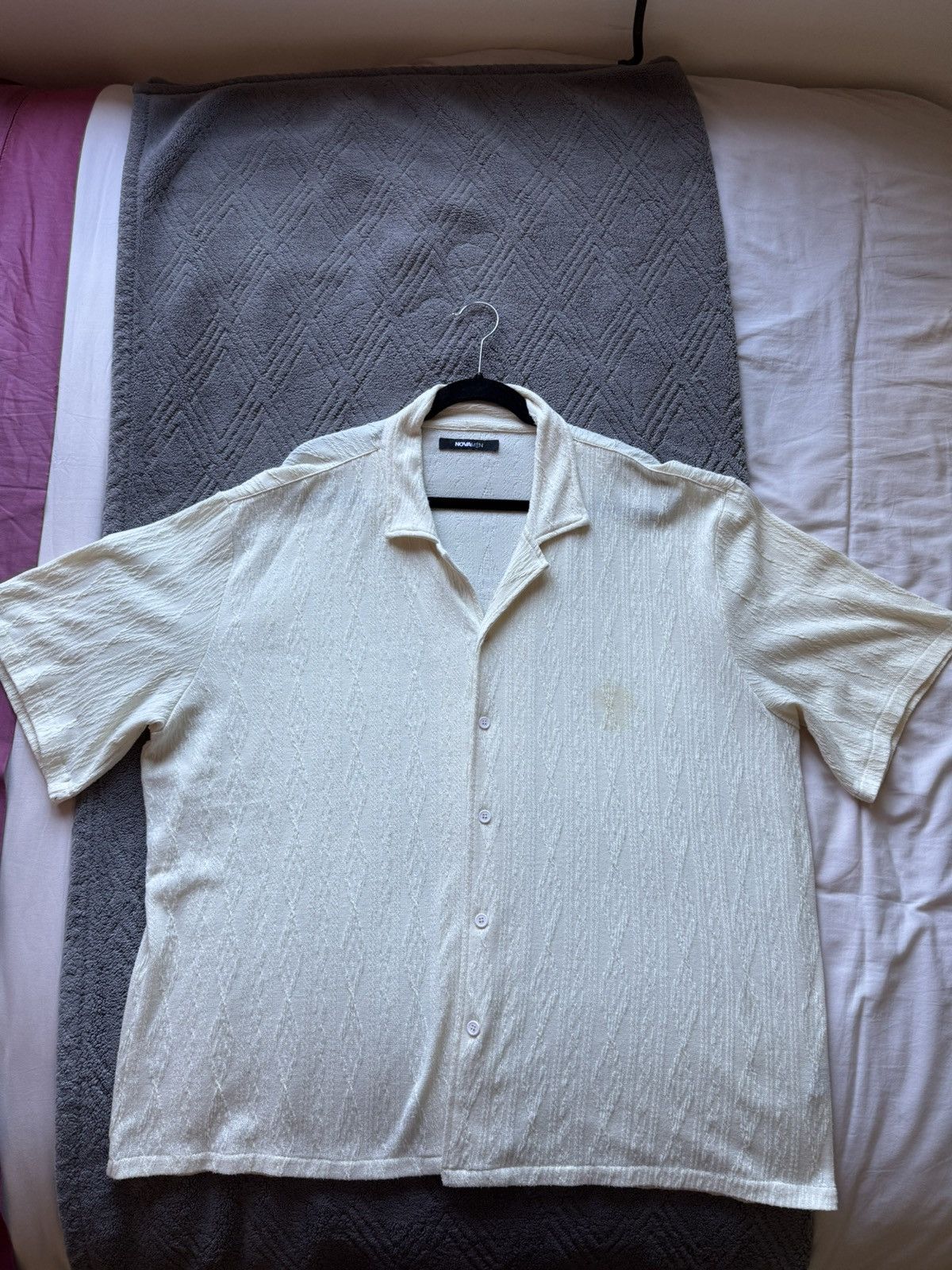 Fashion Nova Fashion Nova Cream Knitted Button up Size US XL / EU 56 / 4 - 1 Thumbnail