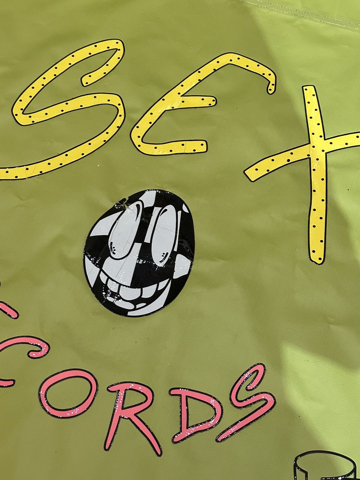 Chrome Hearts × Matty Boy CHROME HEARTS HUGE SEX RECORDS MATTY BOY FLAG BANNER Size ONE SIZE - 6 Thumbnail